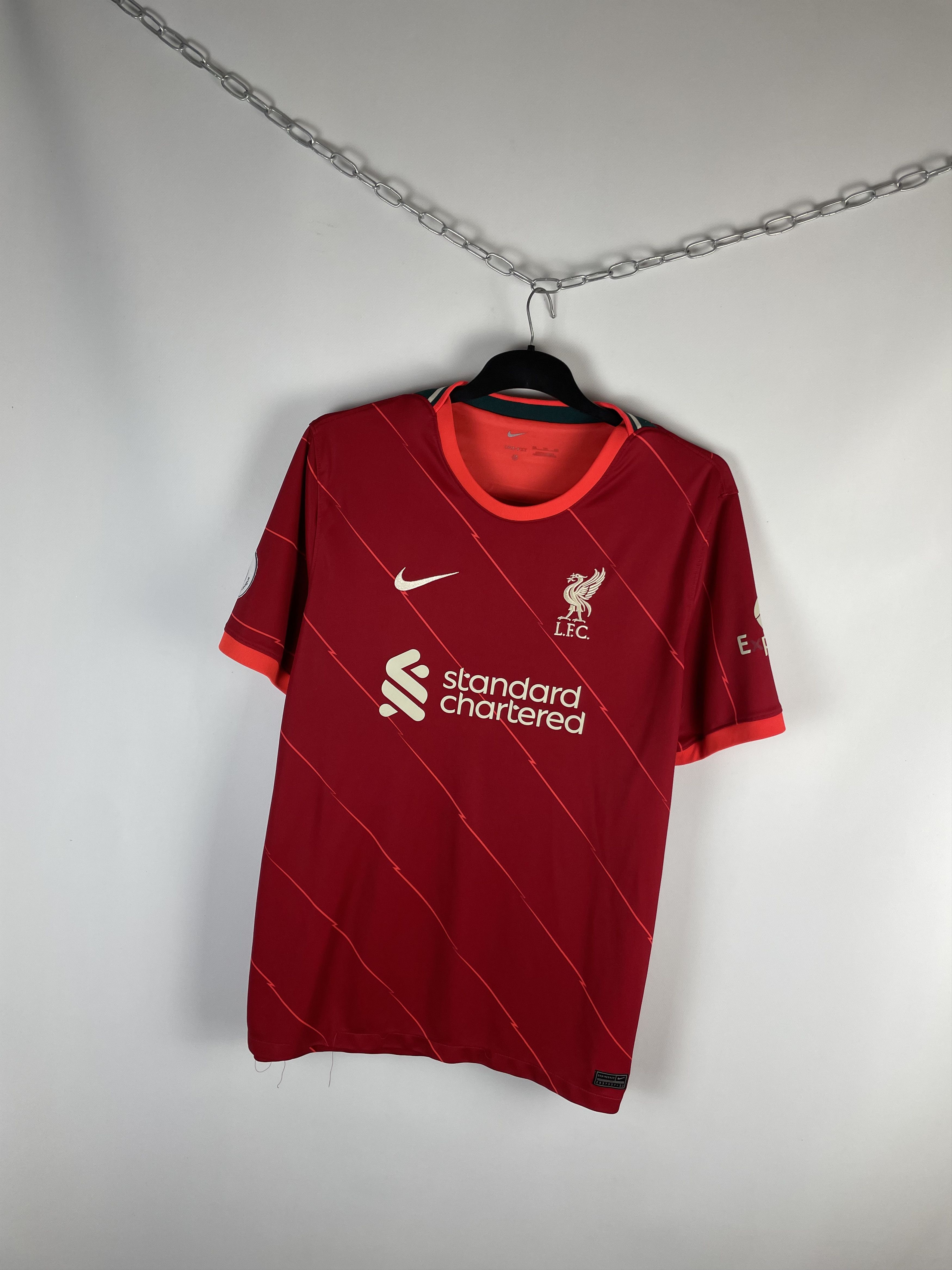 Nike VINTAGE NIKE LIVERPOOL FC SOCCER JERSEY SHIRT Y2K Size US XXL / EU 58 / 5 - 2 Thumbnail