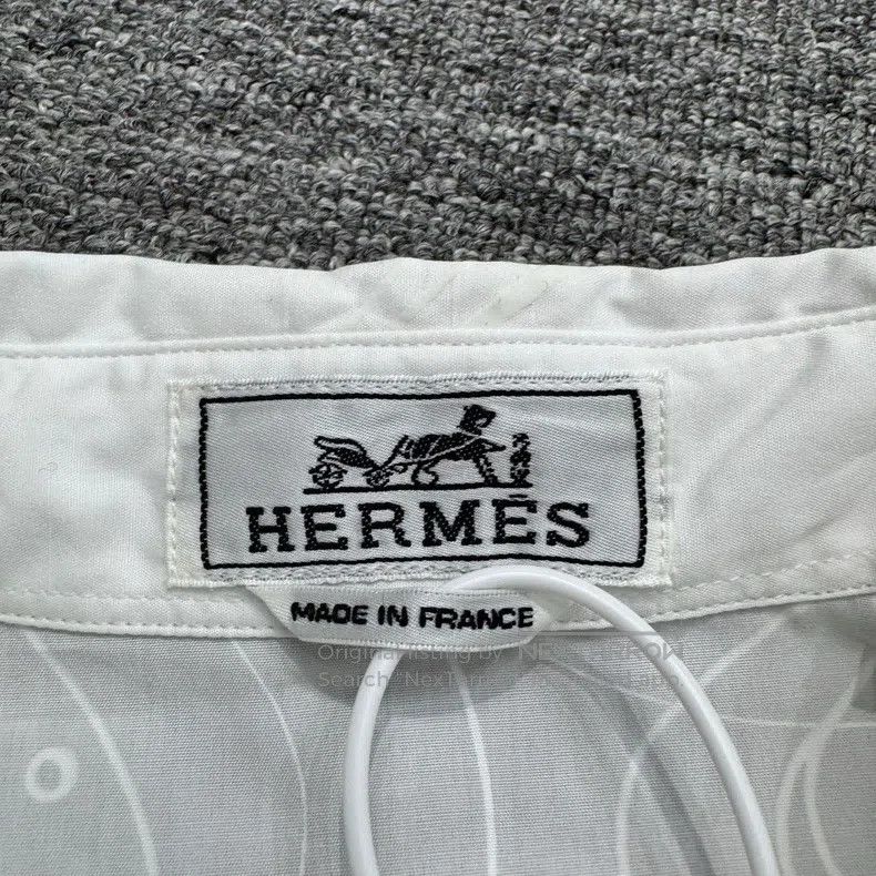 Hermes Hermes Pattern full print shirt Size US XXS / EU 40 - 2 Thumbnail