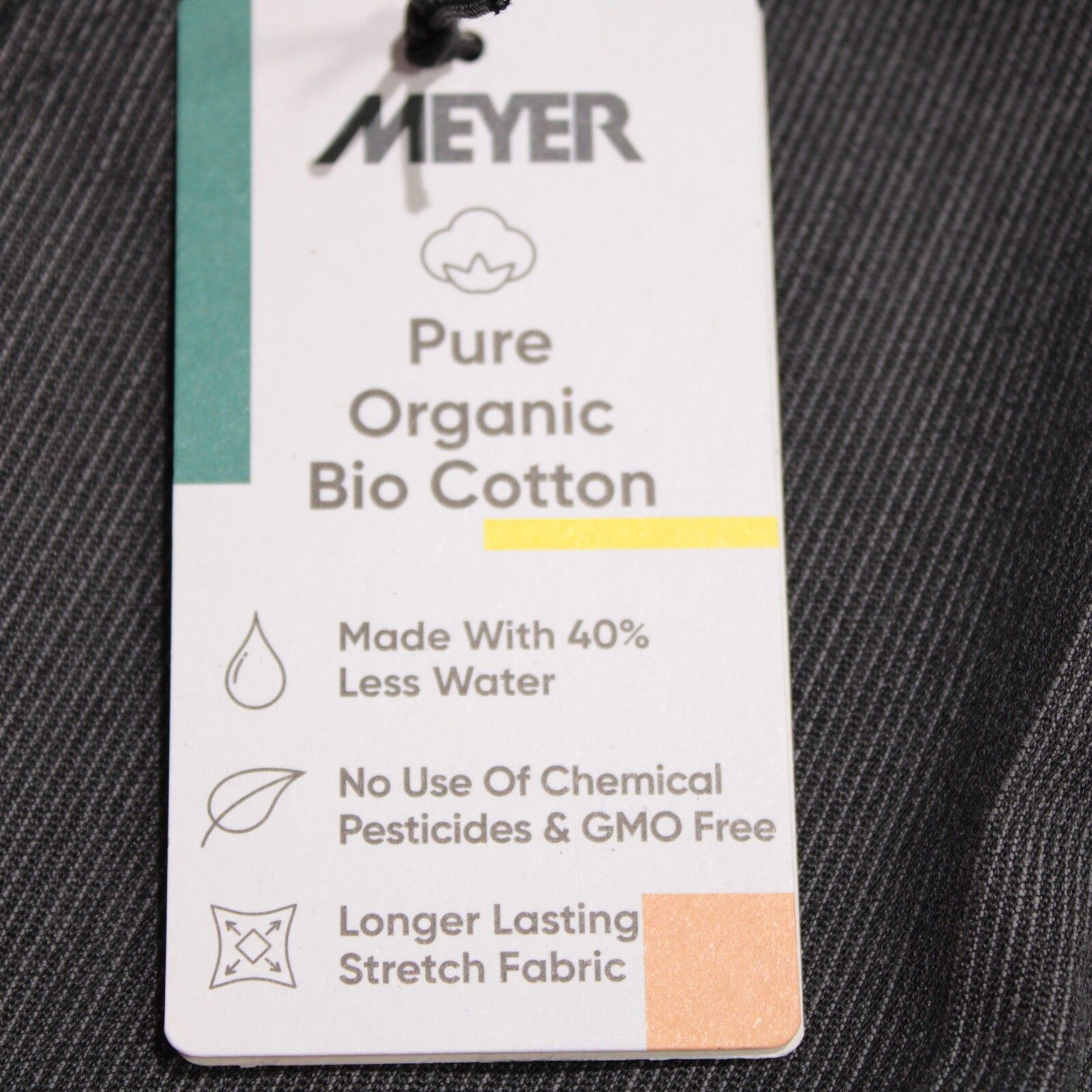 Other Meyer New with tags Dress Pants Size 34 US In Gray Size US 34 / EU 50 - 5 Thumbnail