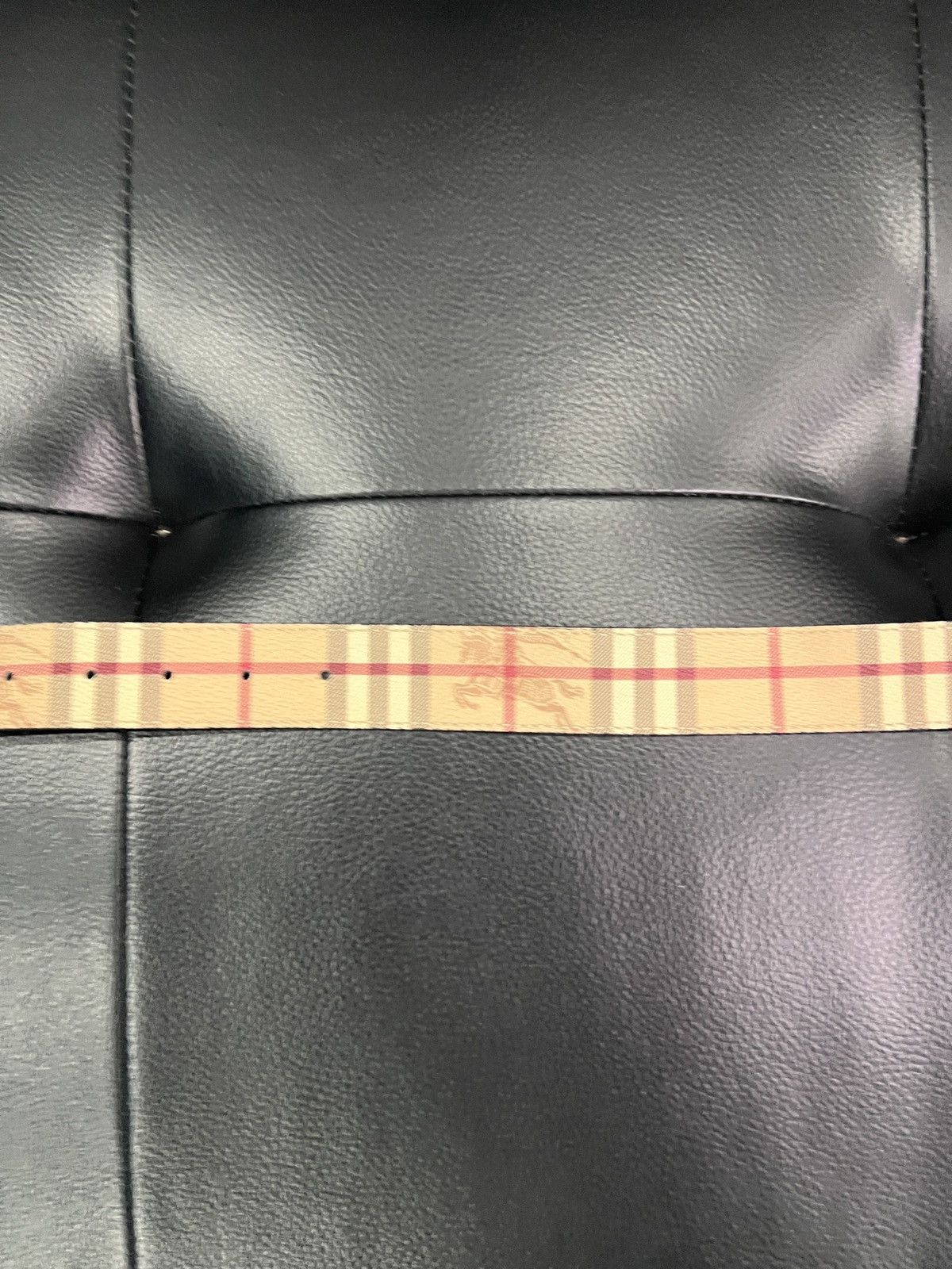Burberry Burberry Equestrian Knight Check Belt Size ONE SIZE - 16 Thumbnail