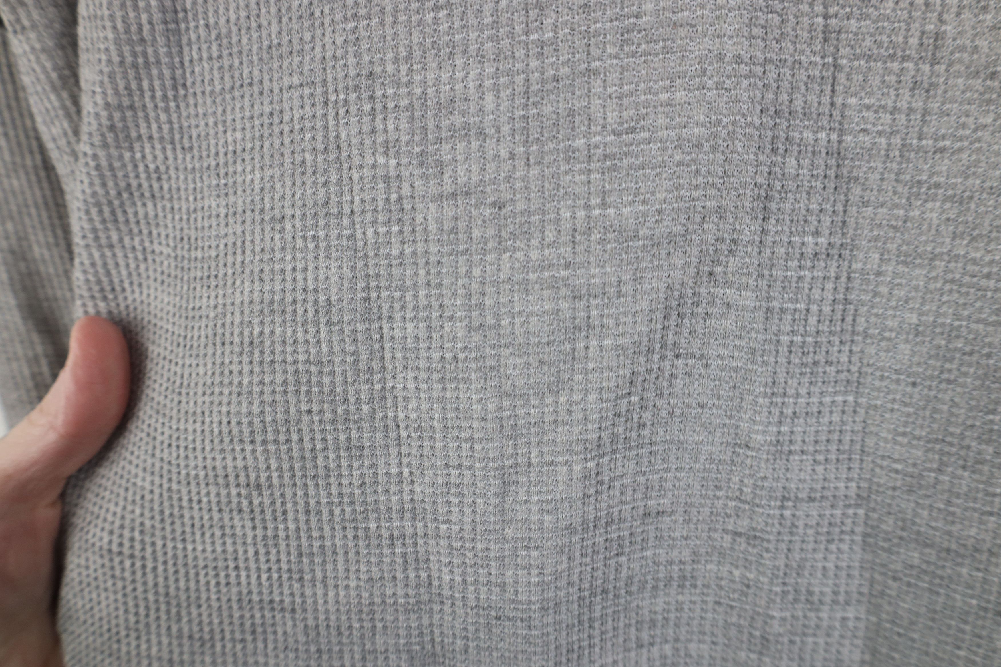 Vintage Vintage 90s Streetwear Waffle Knit Long Sleeve T-Shirt Size US XXL / EU 58 / 5 - 8 Thumbnail