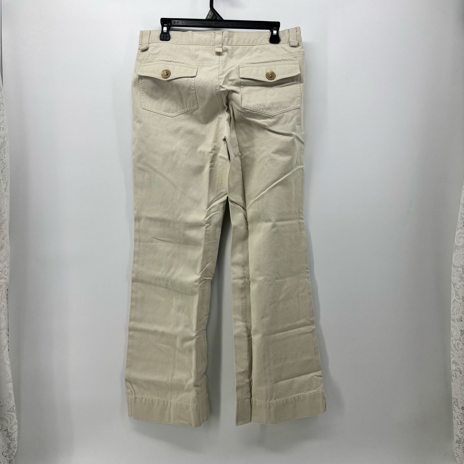 Banana Republic Banana Republic Women’s Beige Pants Size 8 Beige Career Size 30" / US 8 / IT 44 - 2 Thumbnail