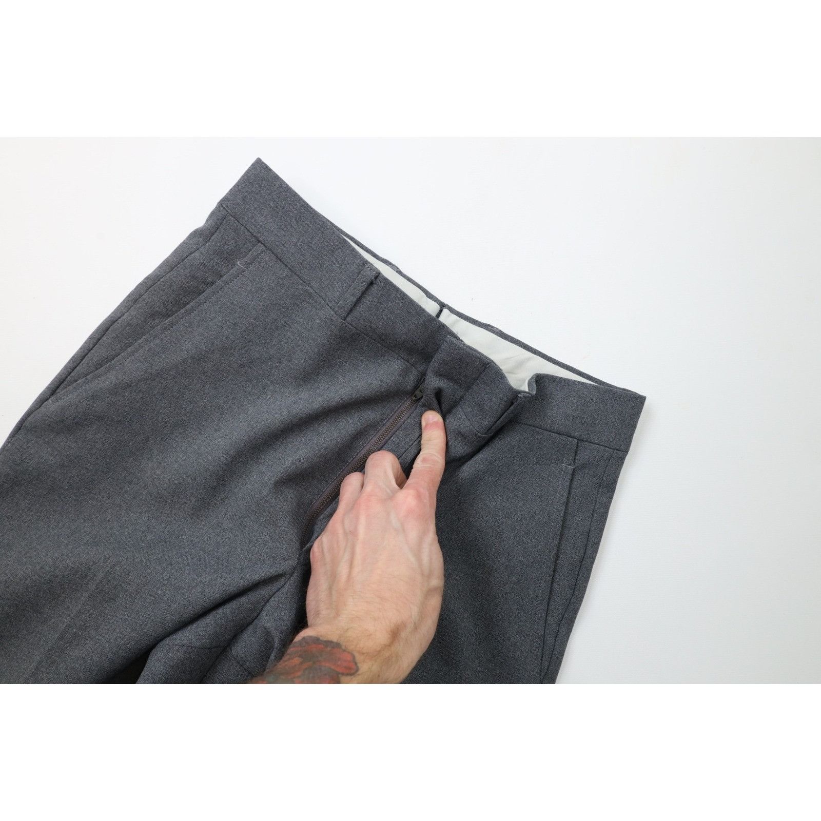 Vintage Vintage 70s Streetwear Knit Wide Leg Bell Bottoms Pants Size US 30 / EU 46 - 6 Thumbnail