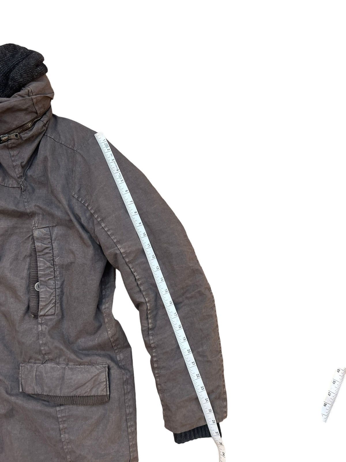 Transit Uomo Vintage Transit Uomo V310 Linen Hoodie Coat Parka Jacket Size US M / EU 48-50 / 2 - 17 Thumbnail