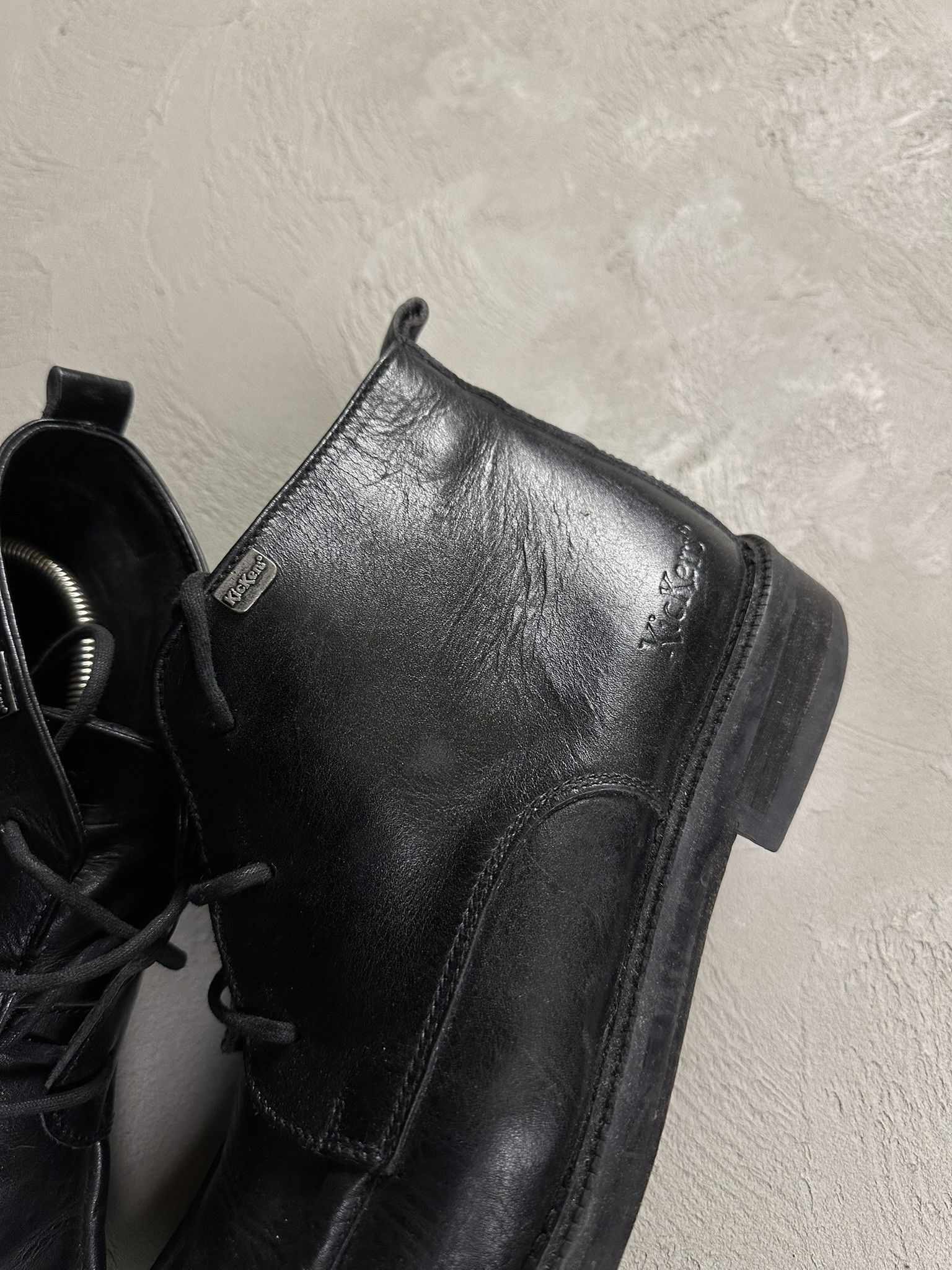 Kickers Vintage Kickers Chunky Leather Boots Shoes Size US 10 / EU 43 - 5 Thumbnail