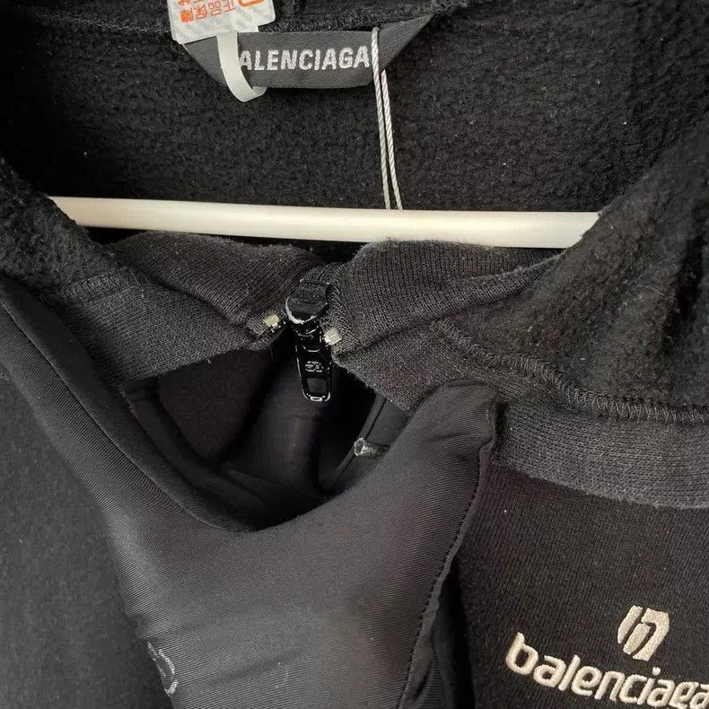 Balenciaga Balenciaga Black Hoodie Size US XS / EU 42 / 0 - 4 Thumbnail