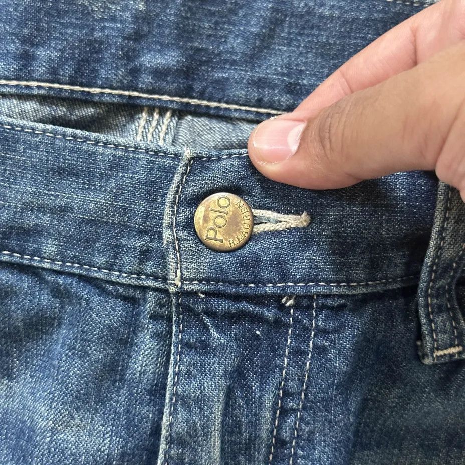 Polo Ralph Lauren Vintage Polo Ralph Lauren Denim Carpenter Double Knees Size US 36 / EU 52 - 3 Thumbnail