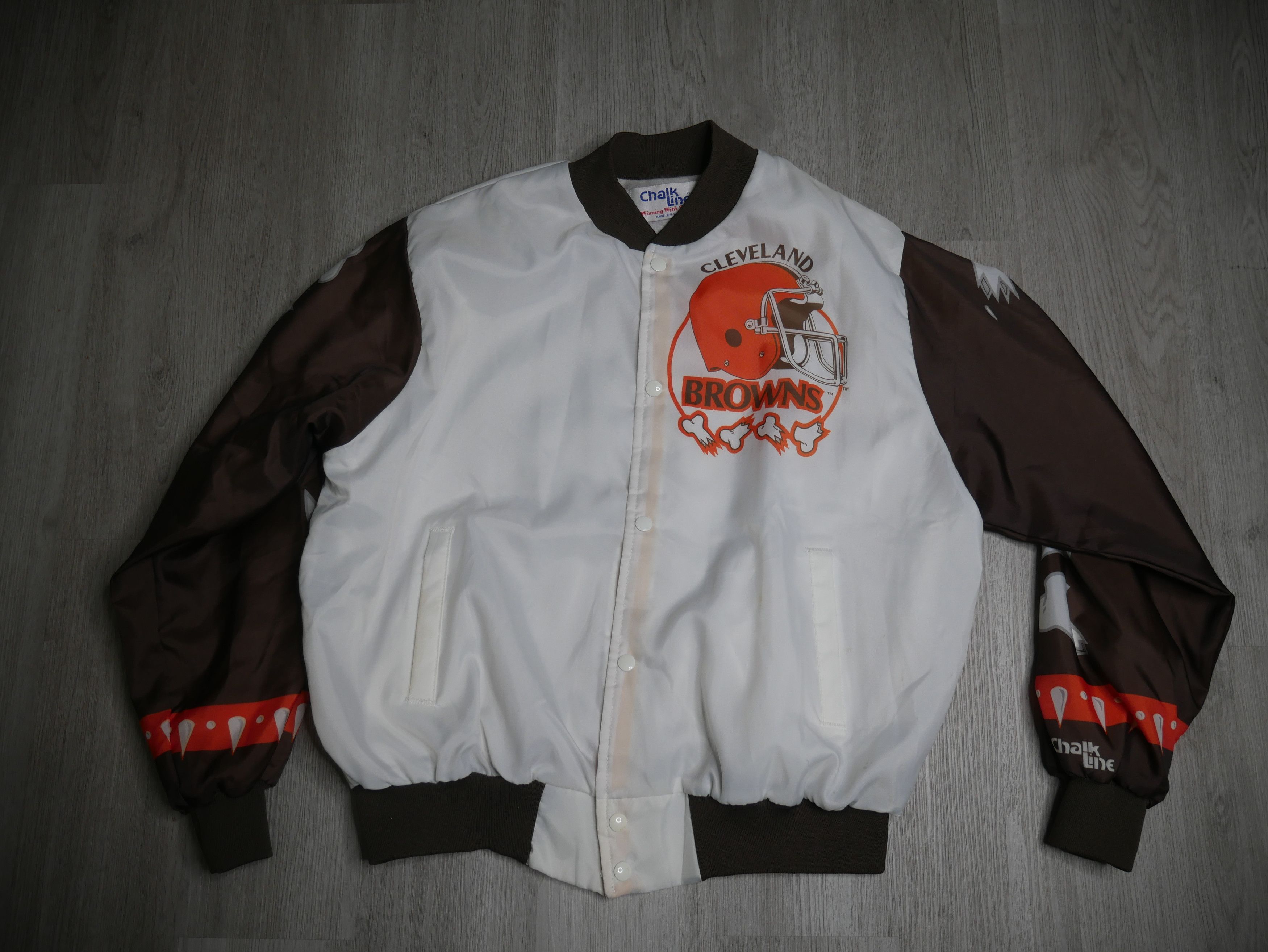 Chalk Line Cleveland Browns Chalkline Jacket Fanimation Size US XL / EU 56 / 4 - 1 Thumbnail