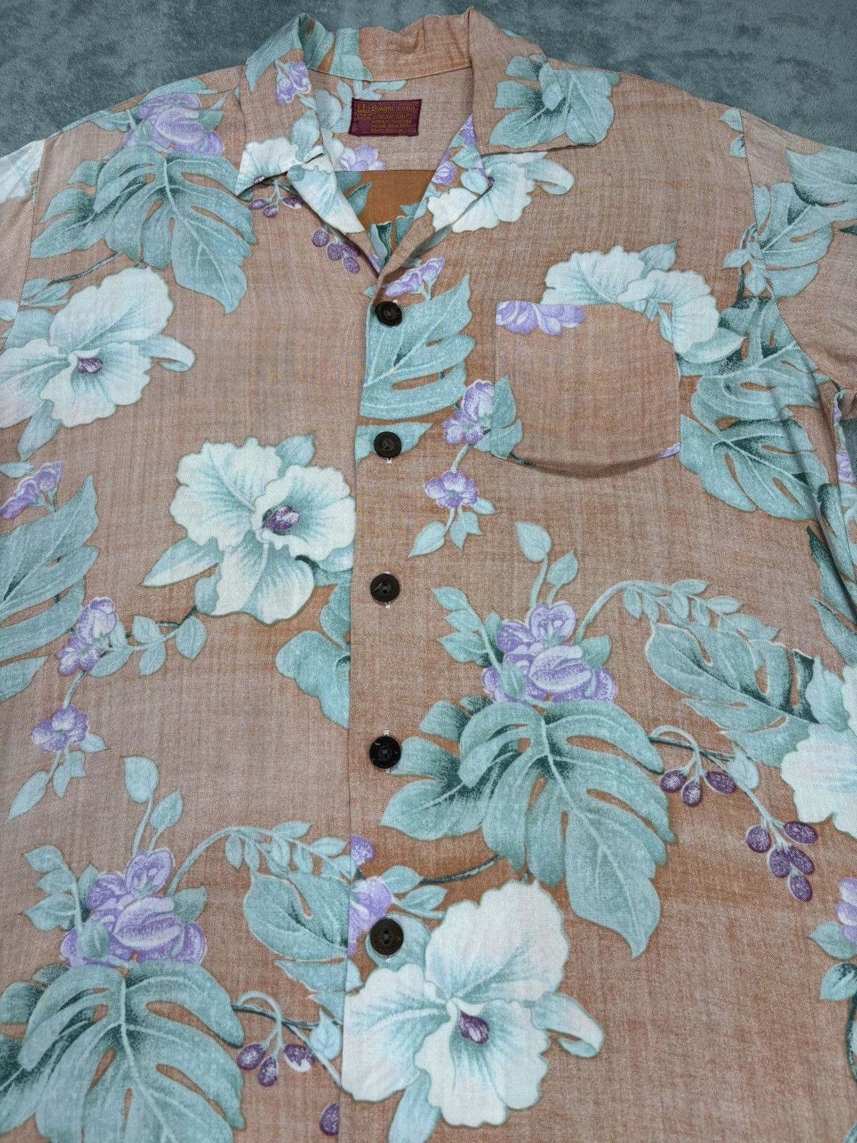 Sugar Cane × Vintage Vintage Sugar Cane Hawaii Rayon Shirt Size US M / EU 48-50 / 2 - 2 Thumbnail