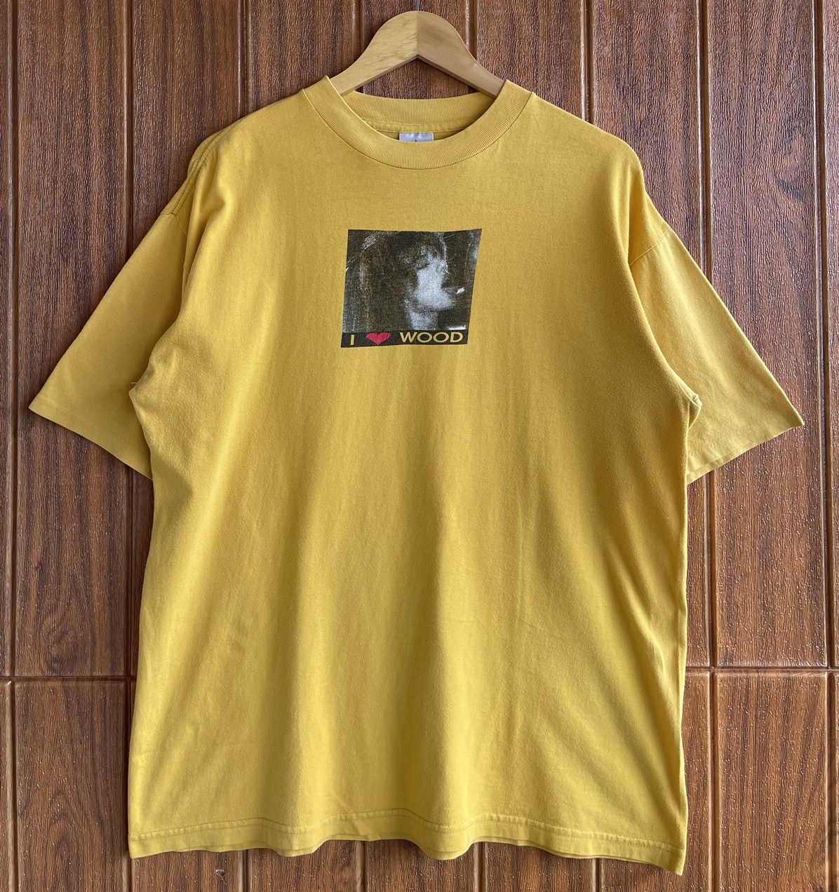 Vintage’90s🔥THE DEAD MILKMEN🔥I LOVE WOOD Sex Photo Tshirt