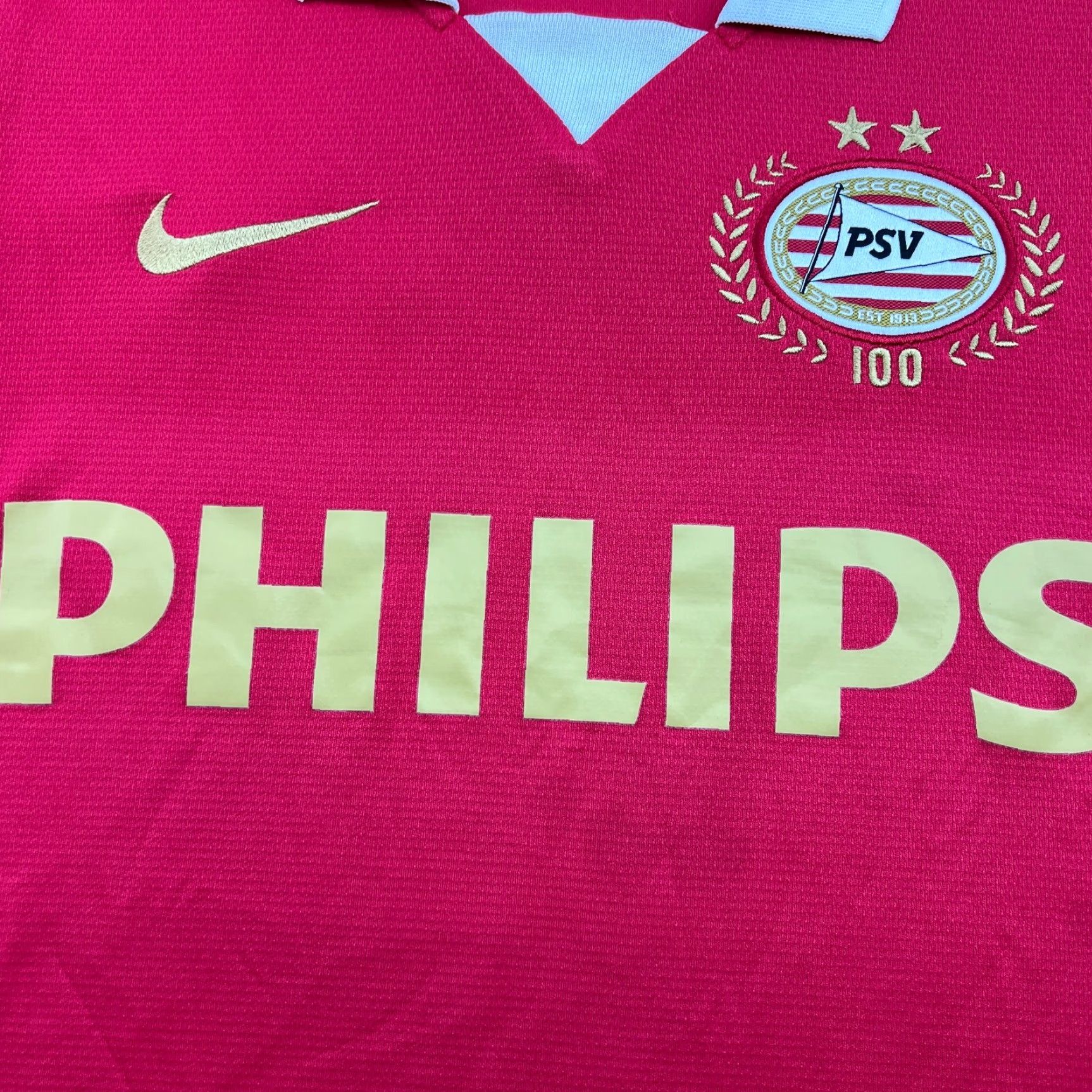 Nike Nike PSV Eindhoven 2013-2014 Home Jersey Small Adult Red Short Sleeve Jersey Mens Size US S / EU 44-46 / 1 - 4 Thumbnail