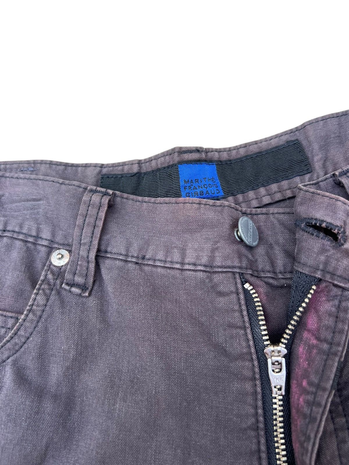 Marithe + Francois Girbaud Vintage 90s Marithe Francois Girbaud Faded Black Baggy Pant Size US 31 - 6 Thumbnail
