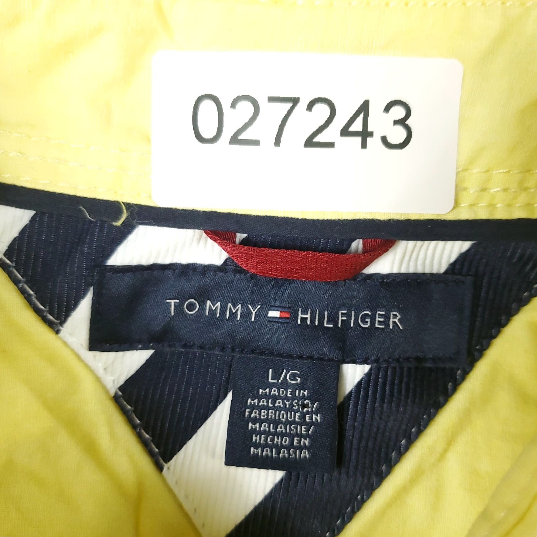 Tommy Hilfiger Tommy Hilfiger Shirt Mens Large Yellow Button-Up Long Sleeve Casual Solid Pattern Button-Up Details: Logo, Pockets, Regular Fit Womens? No. Size US L / EU 52-54 / 3 - 7 Thumbnail