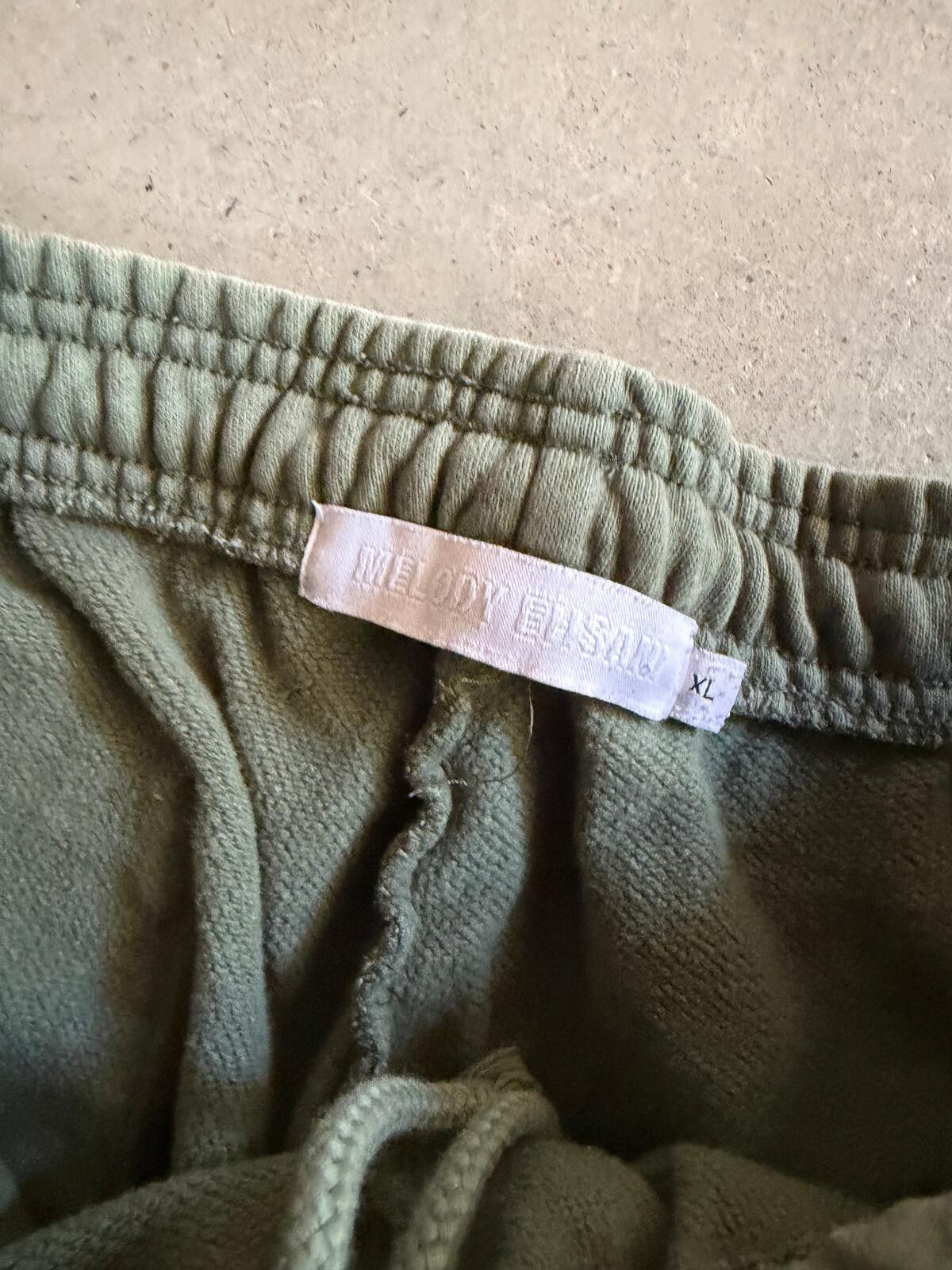 Other Melody Ehsani Faded Green Sweatpants Sz XL Size US 36 / EU 52 - 6 Thumbnail