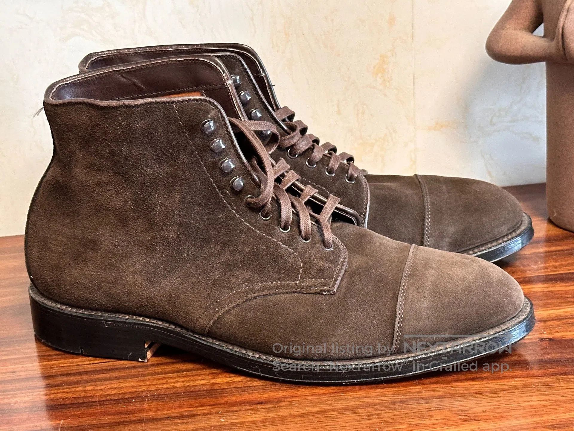 Alden Alden Captoe Clint Boot Brogue. Size US 9.5 / EU 42-43 - 1 Thumbnail