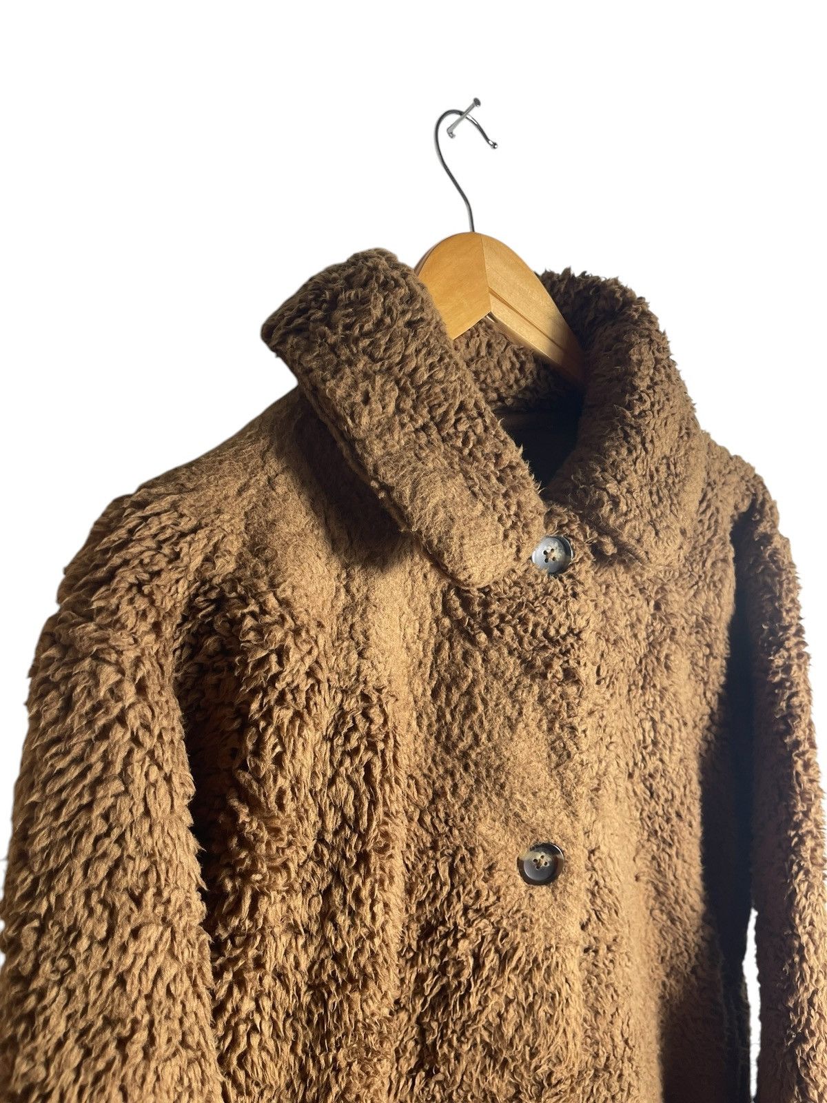 If Six Was Nine × Japanese Brand × Uniqlo Japanese Brand Uniqlo Fleece long coat Size US M / EU 48-50 / 2 - 4 Thumbnail