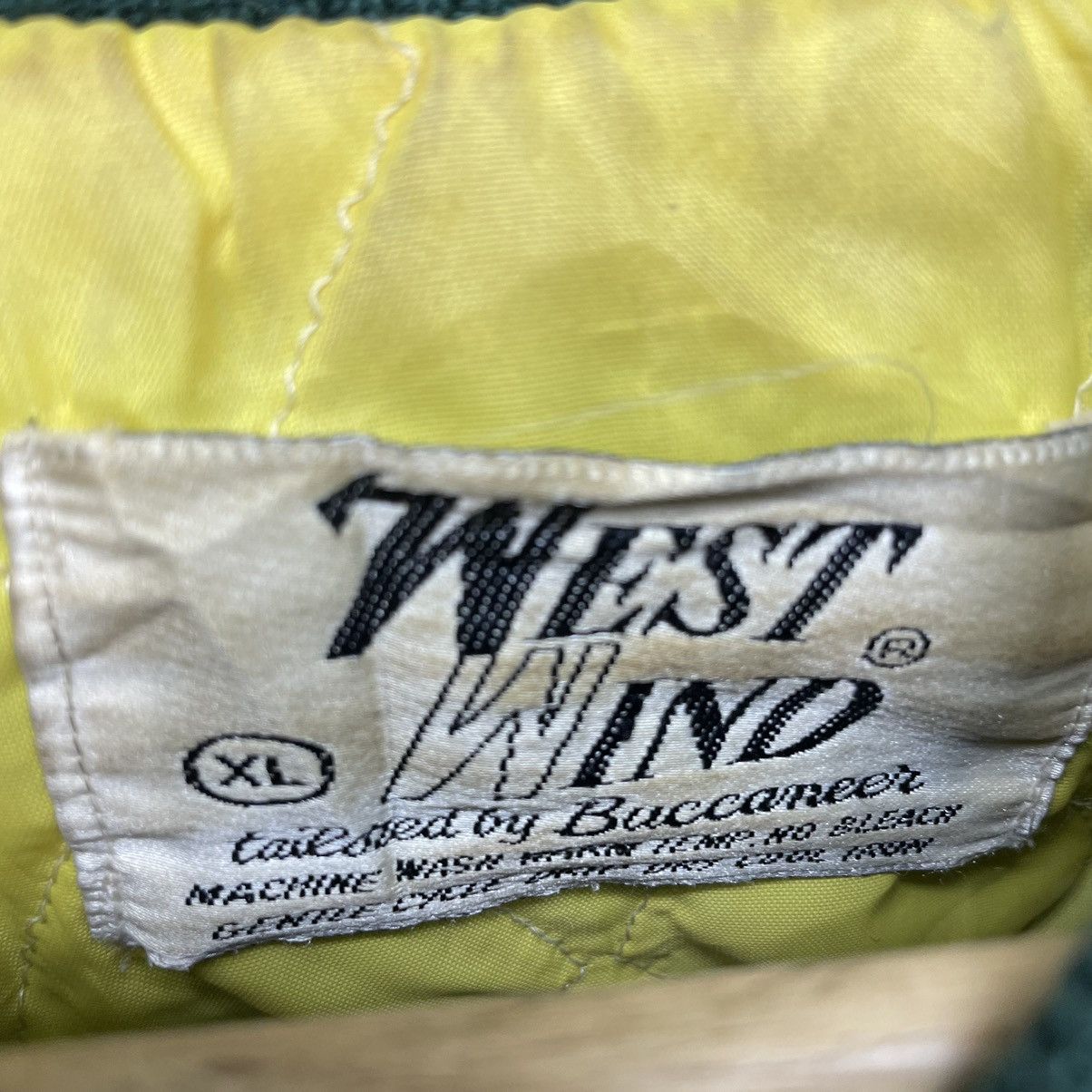 Vintage Vintage 80s West Wind Buccaneer Bomber Jacket Size US M / EU 48-50 / 2 - 6 Thumbnail