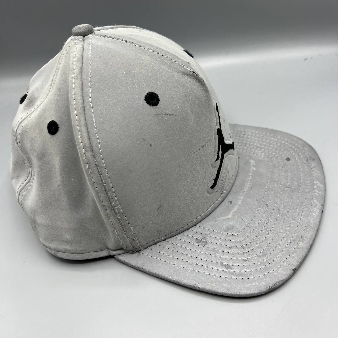 Jordan Brand Air Jordan Hat Men Reflective Jumpman Snap Back Cap Size ONE SIZE - 5 Thumbnail