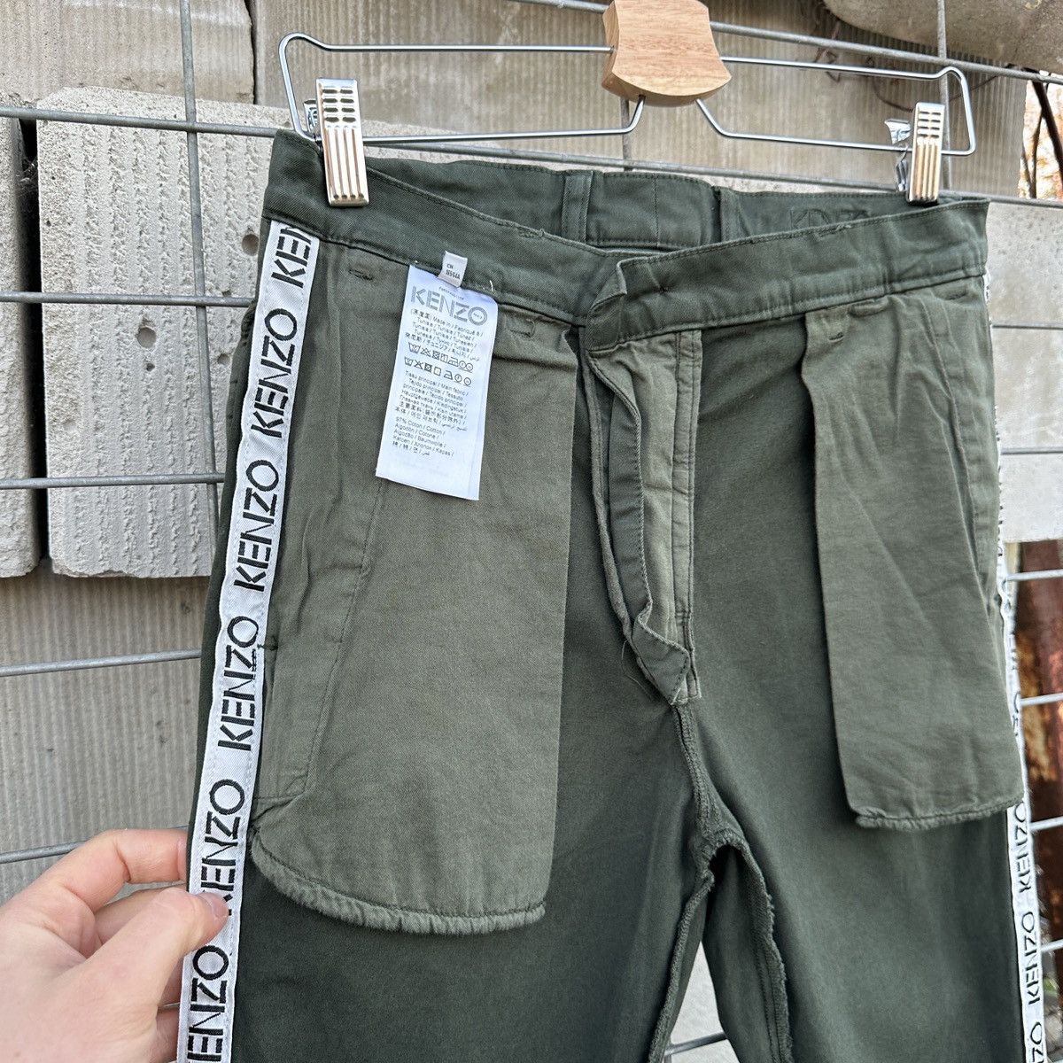 Kenzo Women’s Kenzo Chino Pants Trousers 28 Size 28" / US 6 / IT 42 - 13 Thumbnail