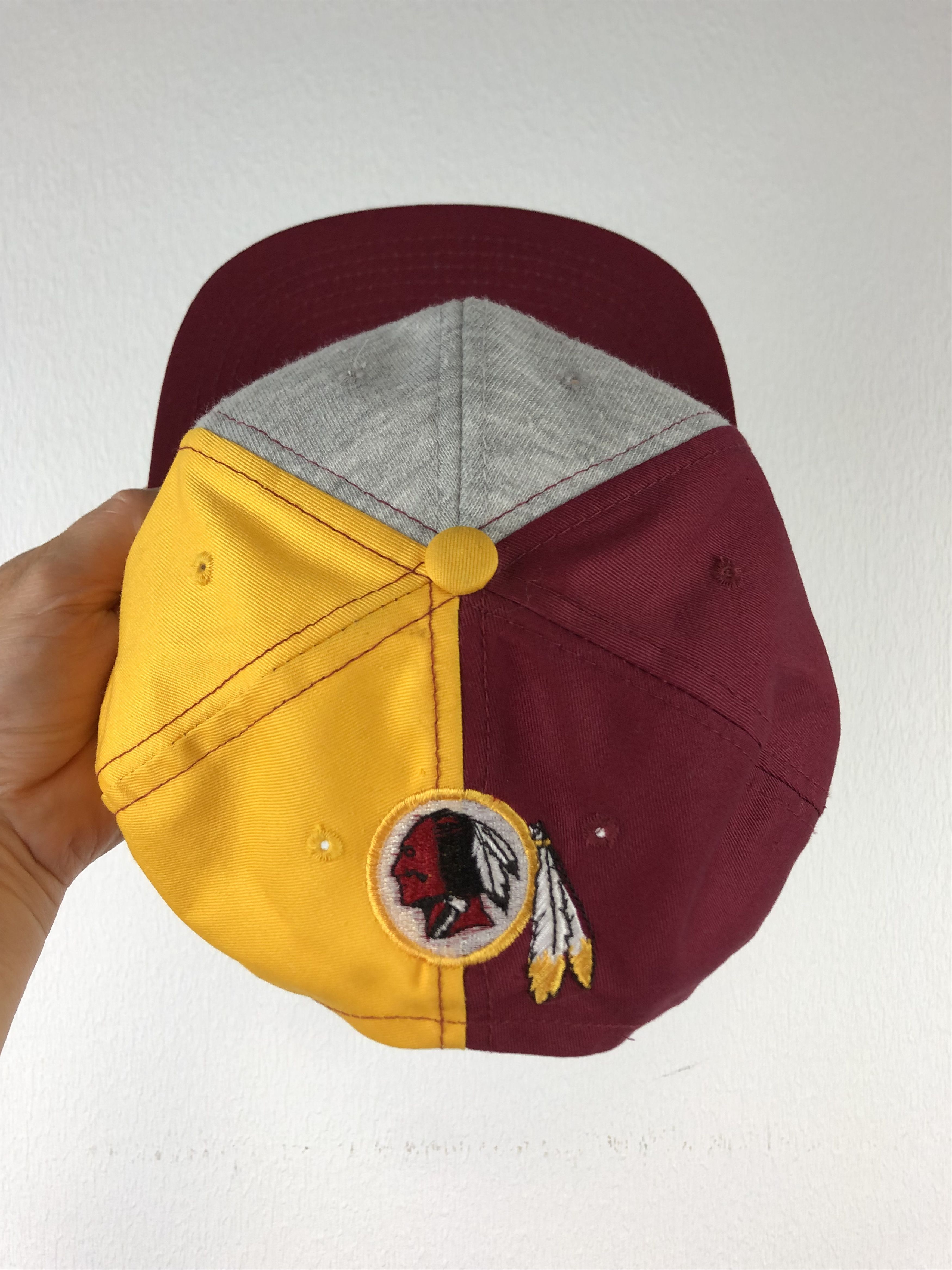 Vintage Vintage 90's Washington Redskins Inter Cap Snapback Hat Cap Size ONE SIZE - 5 Thumbnail