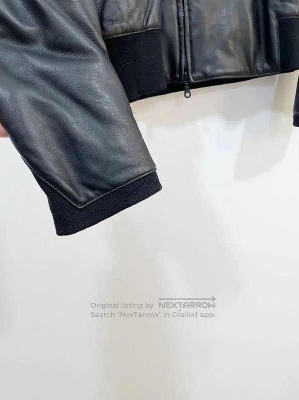 Kenzo Kenzo Men's Long Sleeve Navy Leather Jacket . Size US M / EU 48-50 / 2 - 4 Thumbnail