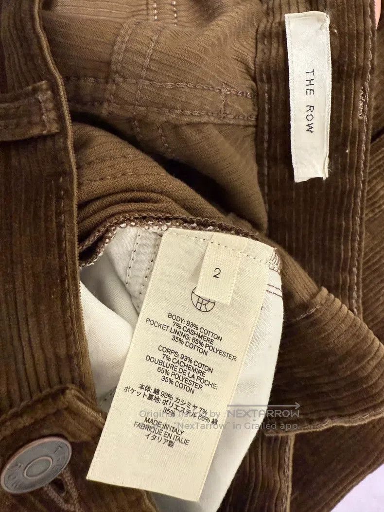 The Row The row size 2 Corduroy slacks Size 22" - 7 Thumbnail