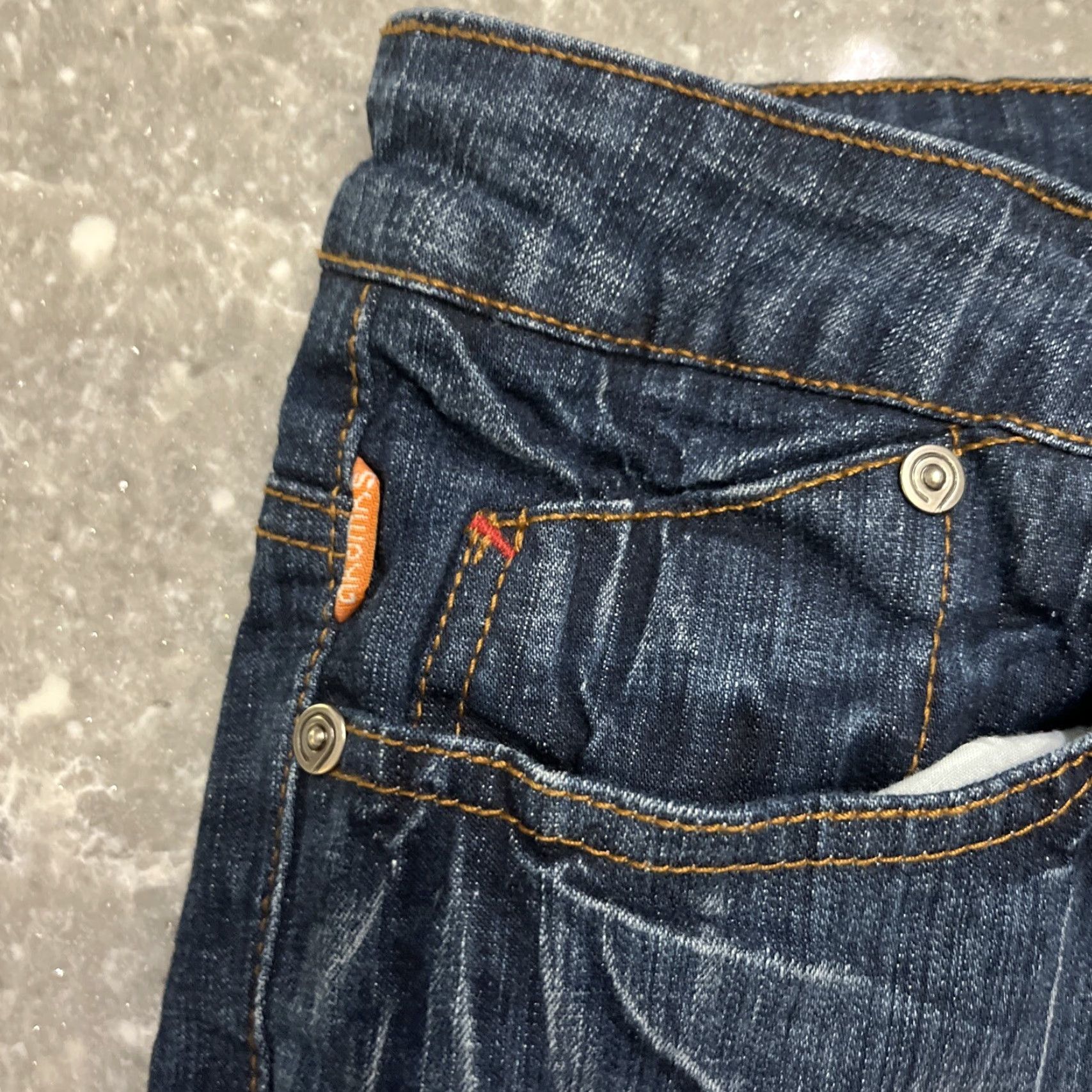Akademiks Akademiks Jeans Men Straight Leg 36W 34L Blue Denim 5-Pocket Zip High Rise Regular Mens Size US 36 / EU 52 - 2 Thumbnail