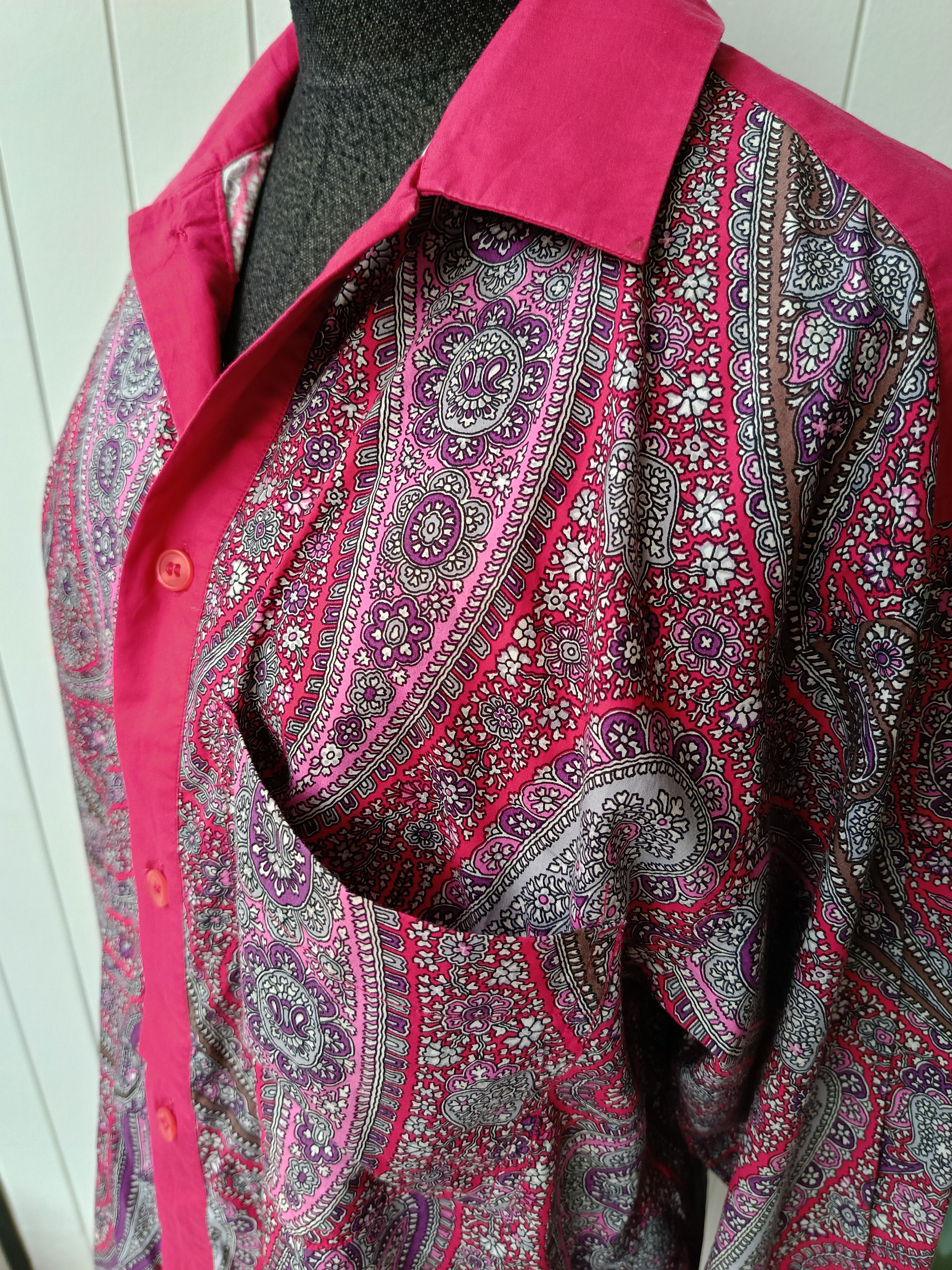 Issey Miyake × Japanese Brand Plantation by Issey Miyake Japan vintage paisley 90s shirt Size US M / EU 48-50 / 2 - 10 Thumbnail