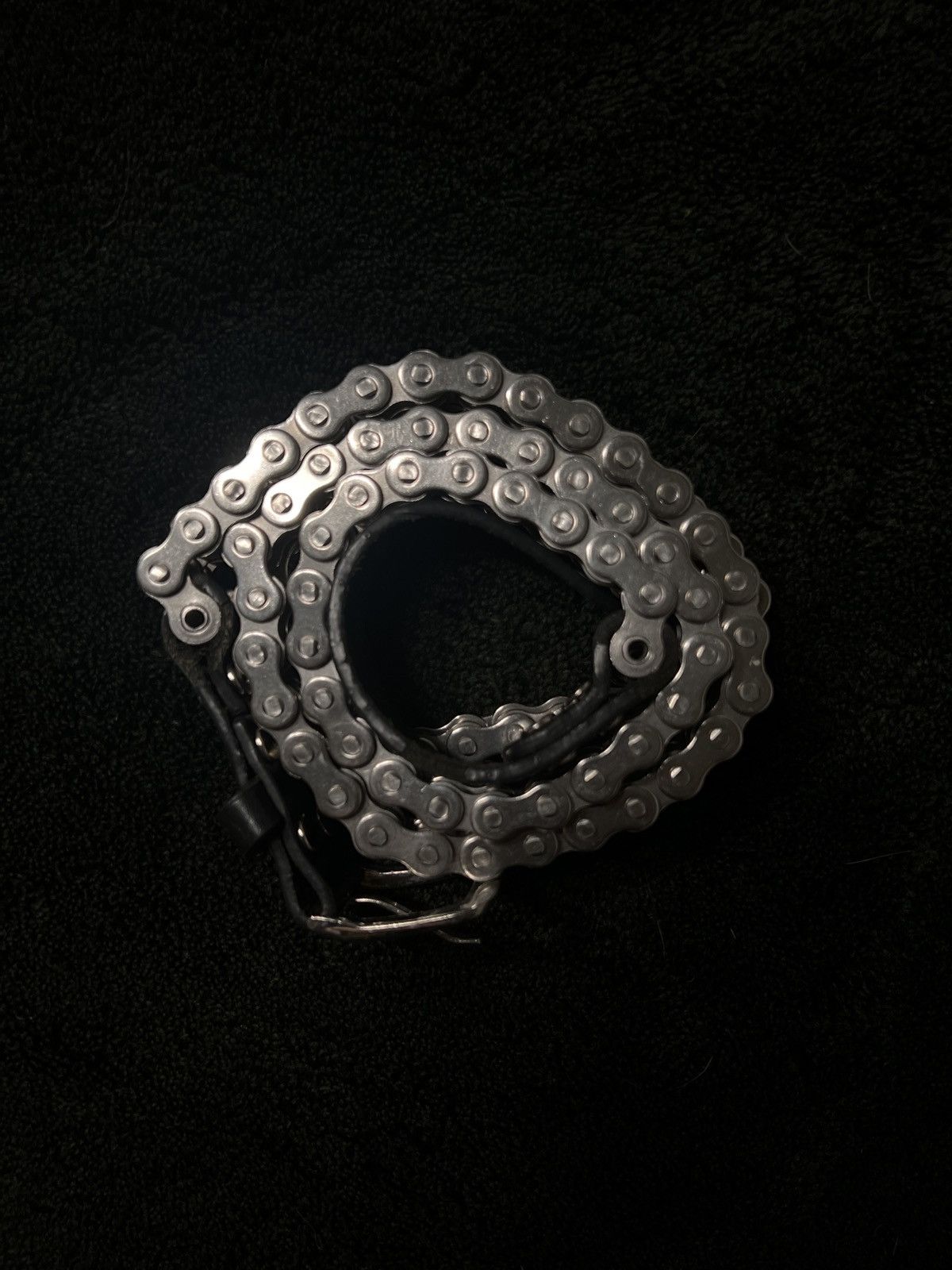 Balmain SS11 - Decarnin Era Balmain Biker Chain Belt Size 38 - 2 Thumbnail