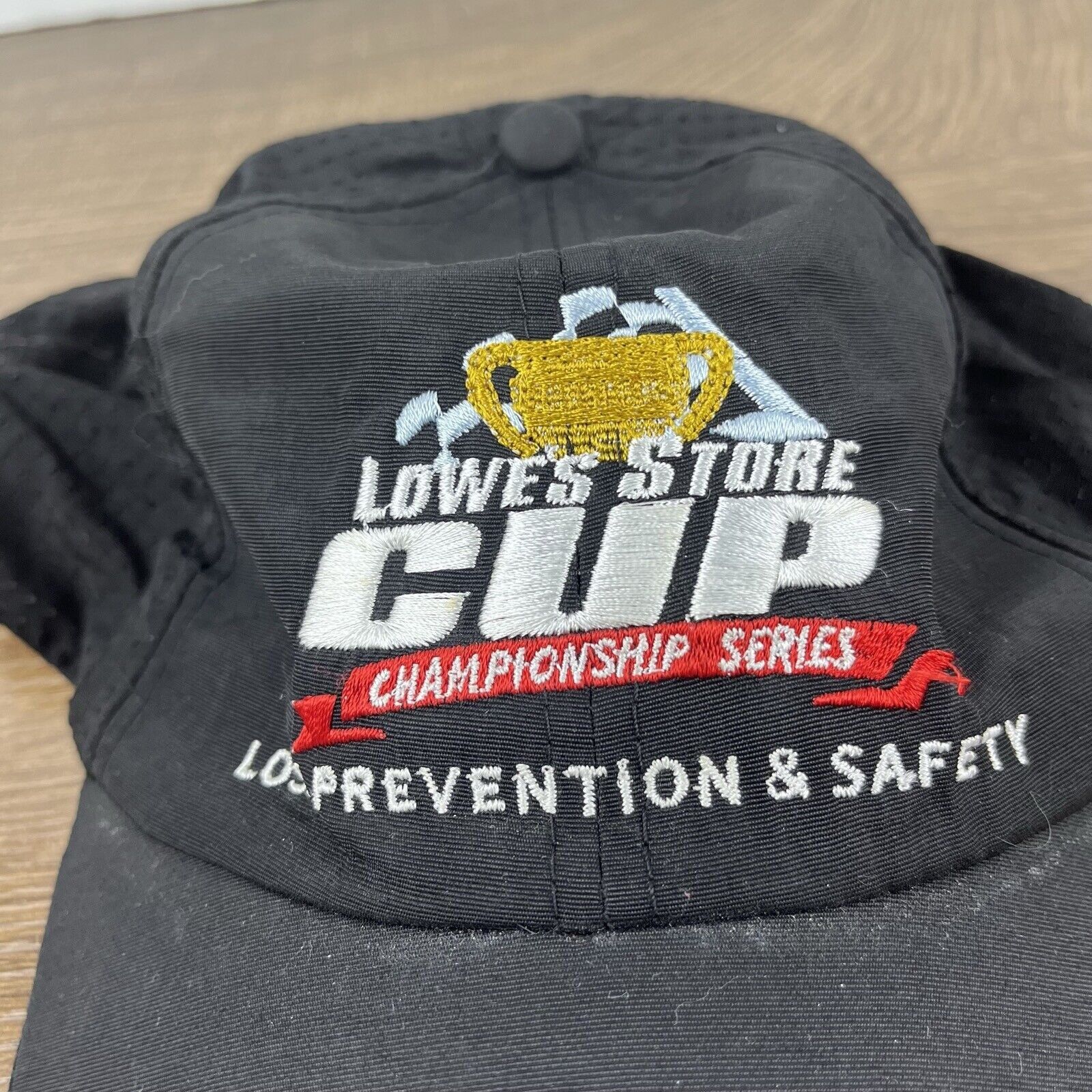 Other Lowes Store Cup Hat Championship Adjustable Hat Black Hat Ad Size ONE SIZE - 8 Thumbnail