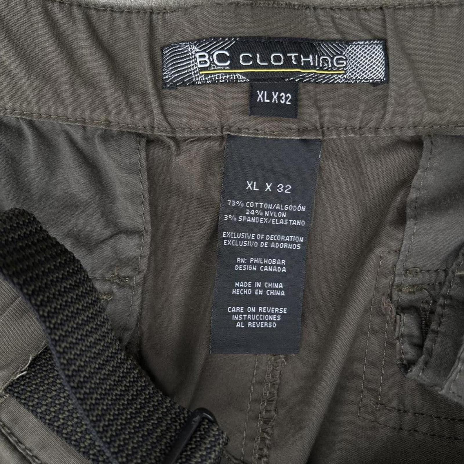 Other Dark Olive Green Gorpcore Convertible Utility Cargo Pants Size US 36 / EU 52 - 3 Thumbnail
