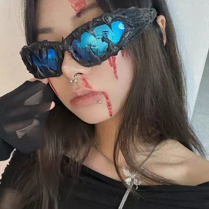 Electric Visual Rare Street ins style custom avant-garde sunglasses Size ONE SIZE - 3 Thumbnail
