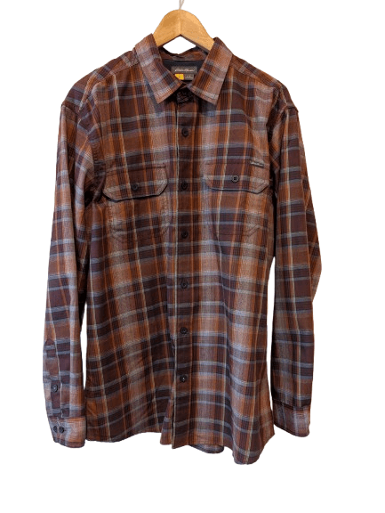 Eddie Bauer Eddie Bauer plaid flannel shirt size L Size US L / EU 52-54 / 3 - 1 Thumbnail