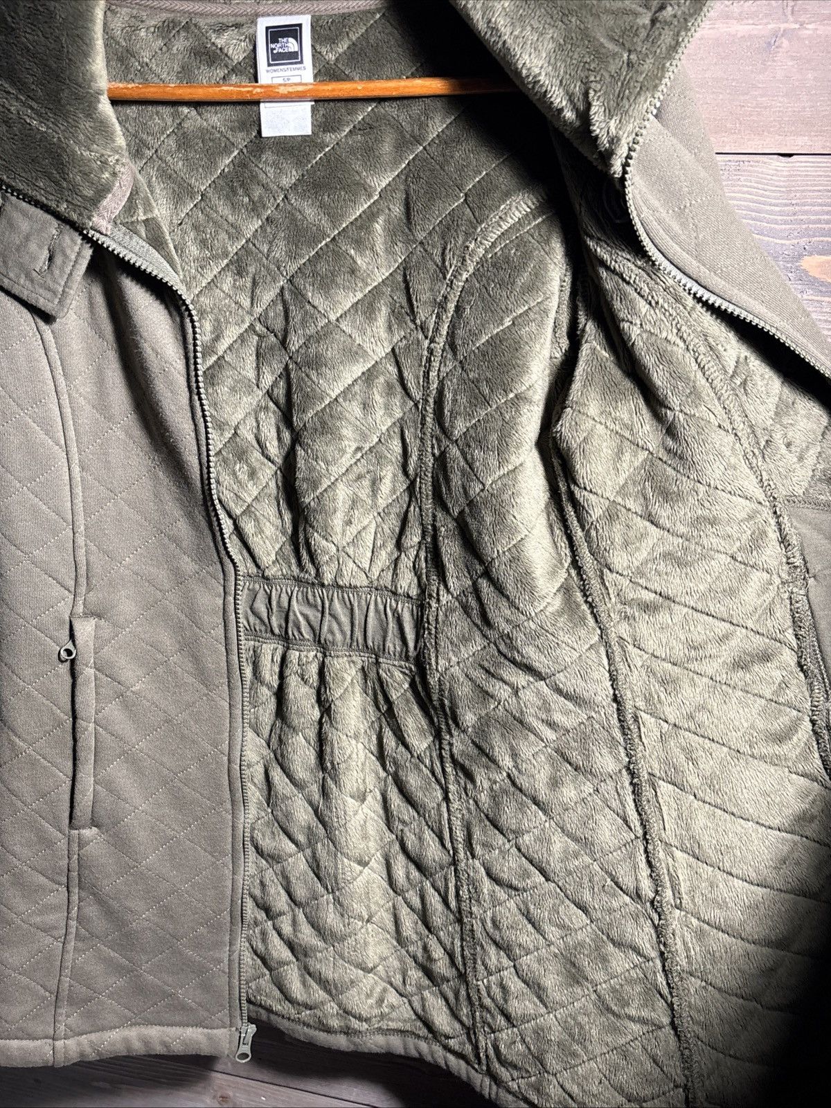 The North Face The North Face M MintGreen Quilted Full Zip Jacket sz P Size S / US 4 / IT 40 - 9 Thumbnail