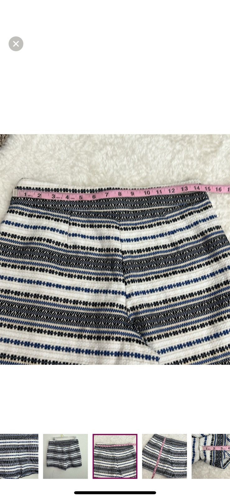 Gap Gap embroidered high rise shorts size 6 Size 28" / US 6 / IT 42 - 4 Thumbnail