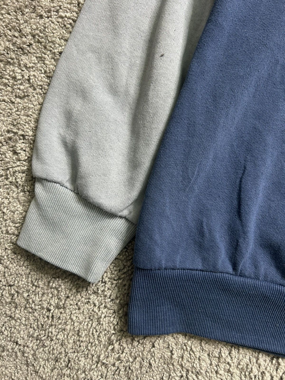 Adidas Vintage 70s Adidas Button Snap Tri Tone Crewneck Sweatshirt Size US M / EU 48-50 / 2 - 4 Thumbnail