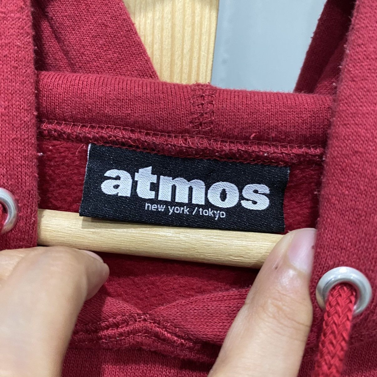 atmos Archive Atmos 2000 Tokyo Sleeve Print Hoodie Red Streetwear Size US L / EU 52-54 / 3 - 9 Thumbnail