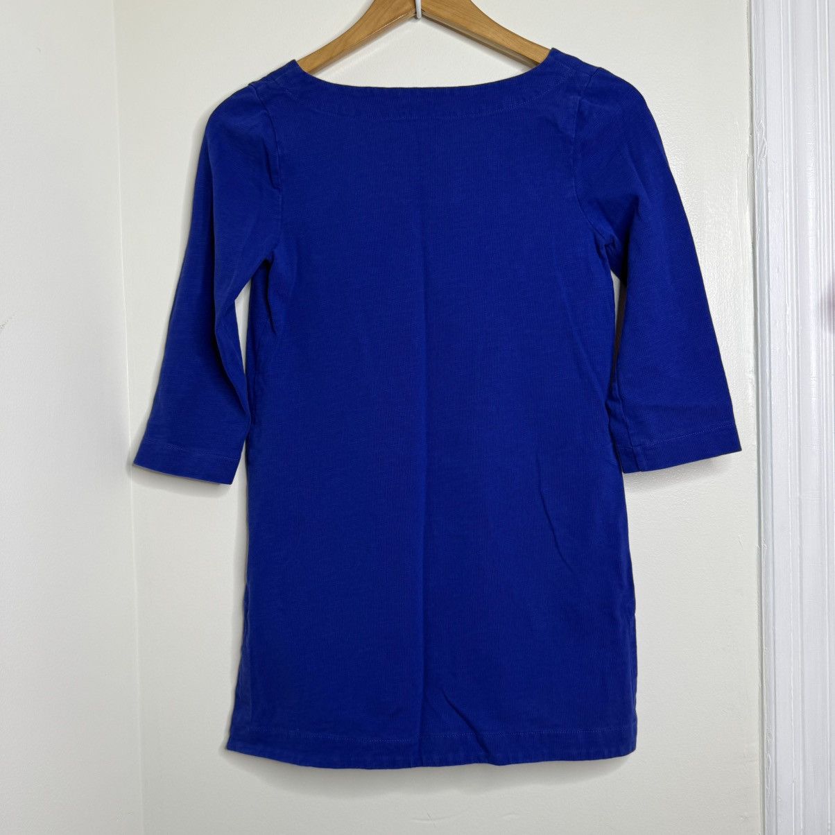 J.Crew J. Crew Royal Blue Cotton Tunic Top Women’s Size XS Casual Size XS / US 0-2 / IT 36-38 - 4 Thumbnail