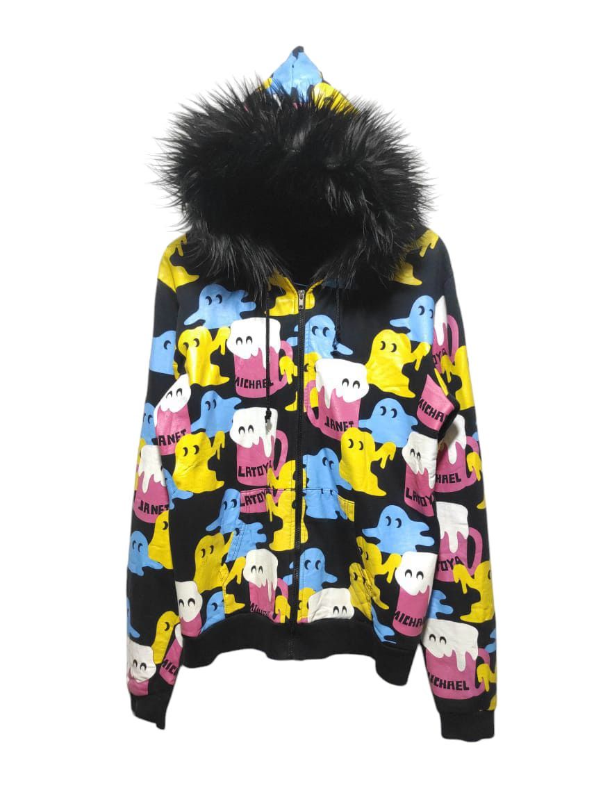 Japanese Brand Galaxxxy fullprint zipper fur hoodie ifsix LGB style Size US M / EU 48-50 / 2 - 1 Thumbnail