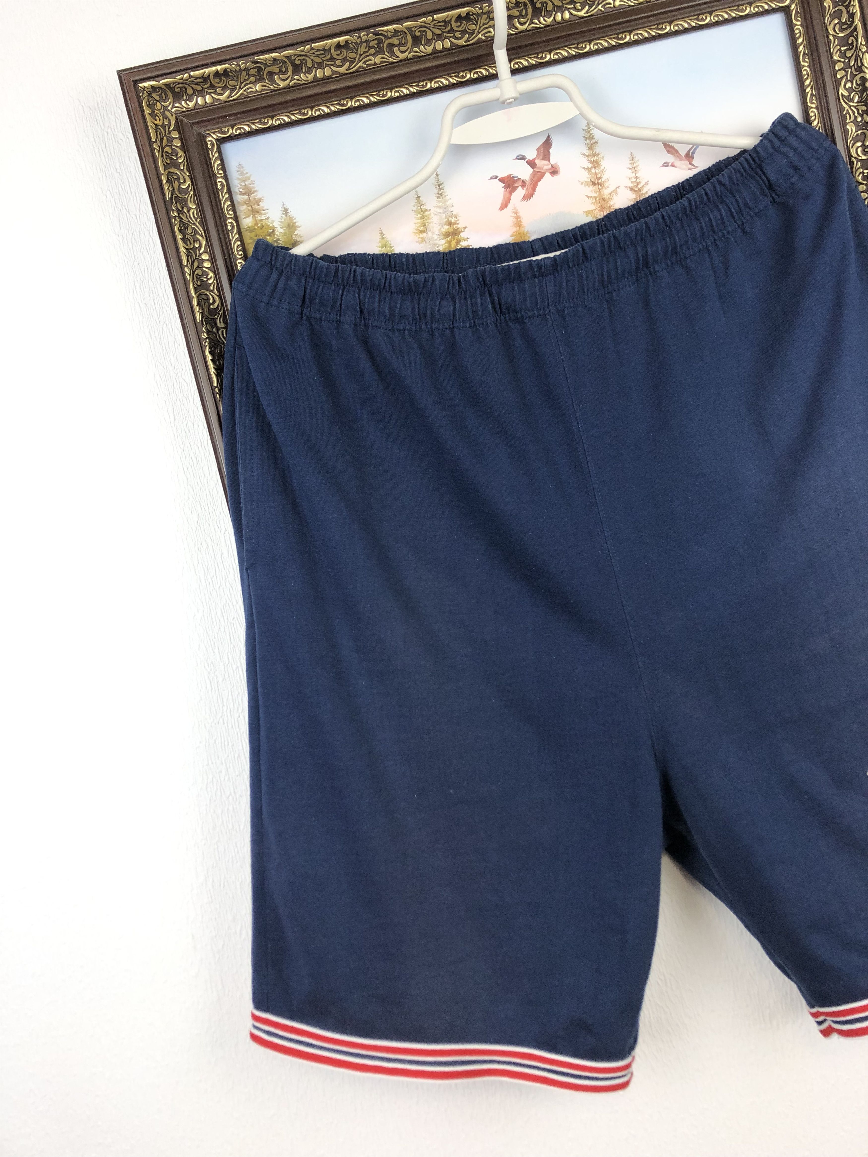 NBA Vintage 90's Starter Houston Rockets NBA Blue Shorts Mens L Size US 36 / EU 52 - 3 Thumbnail