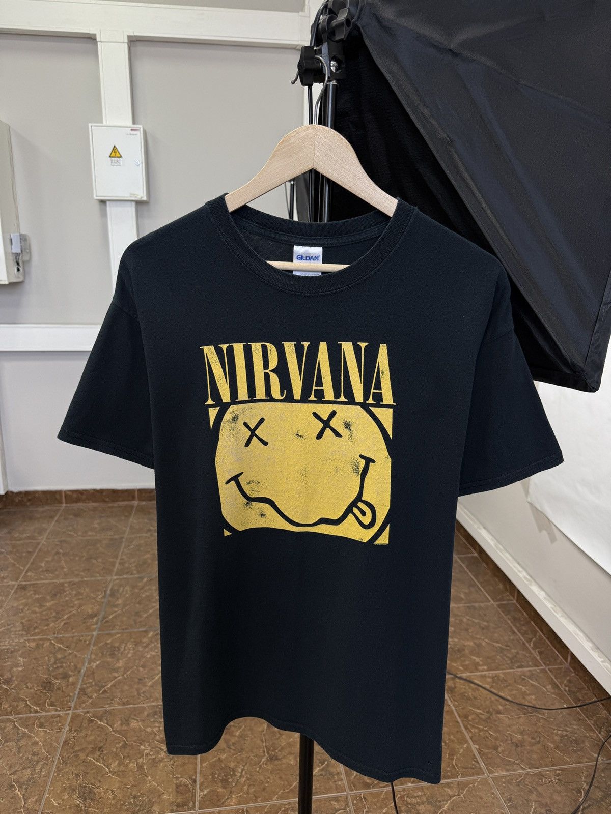 Nirvana × Supreme Supreme Kurt Cobain Tee “Black” | Grailed