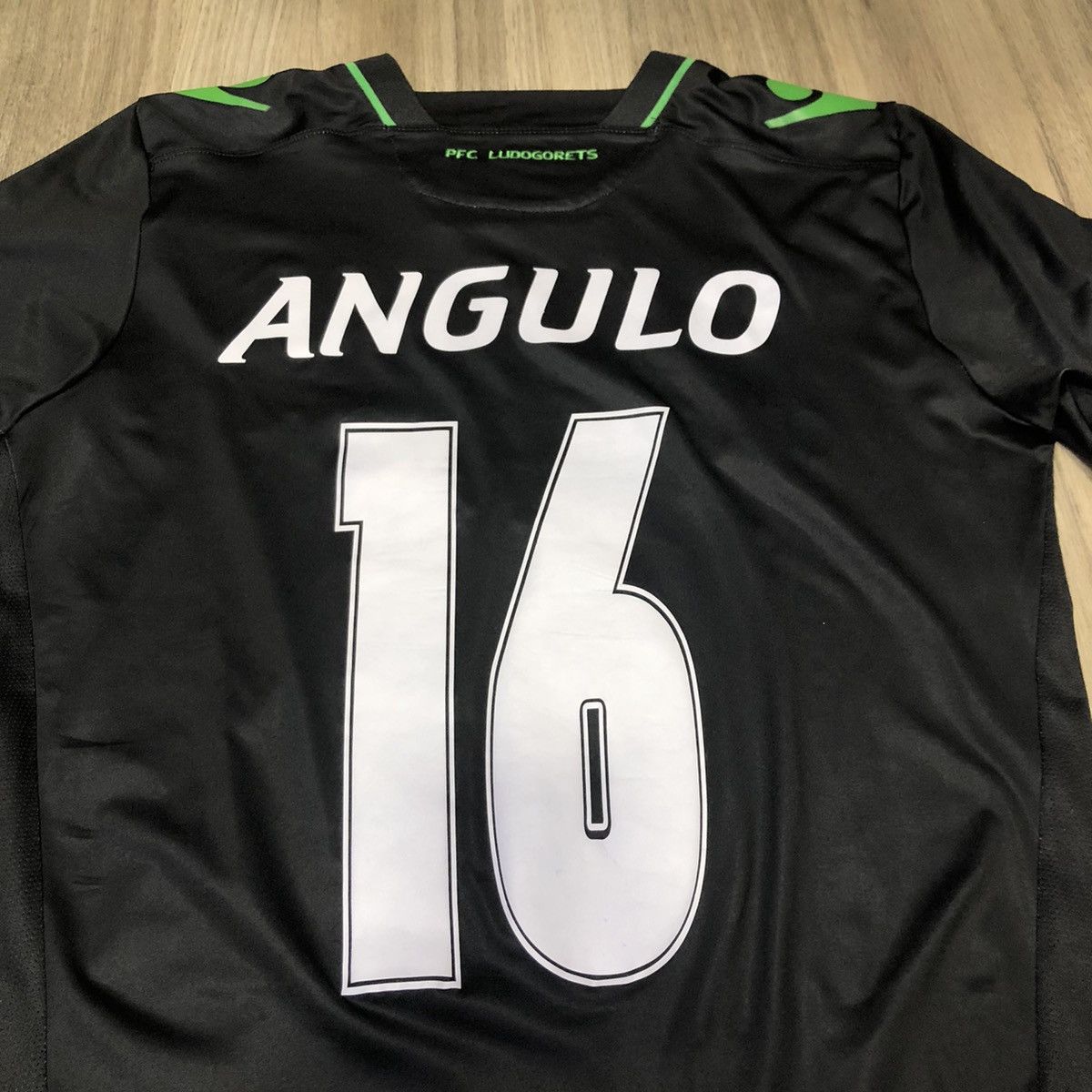Macron PFC Ludogorets Razgrad 2016 third away shirt #16 Angulo Size US M / EU 48-50 / 2 - 4 Thumbnail