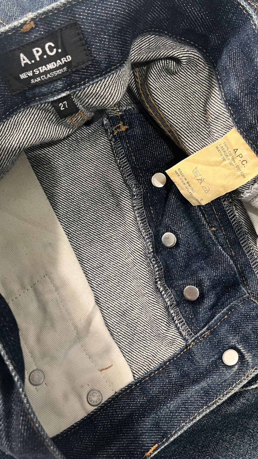 A.P.C. A.P.C Denim pants Selvedge Size US 30 / EU 46 - 4 Thumbnail