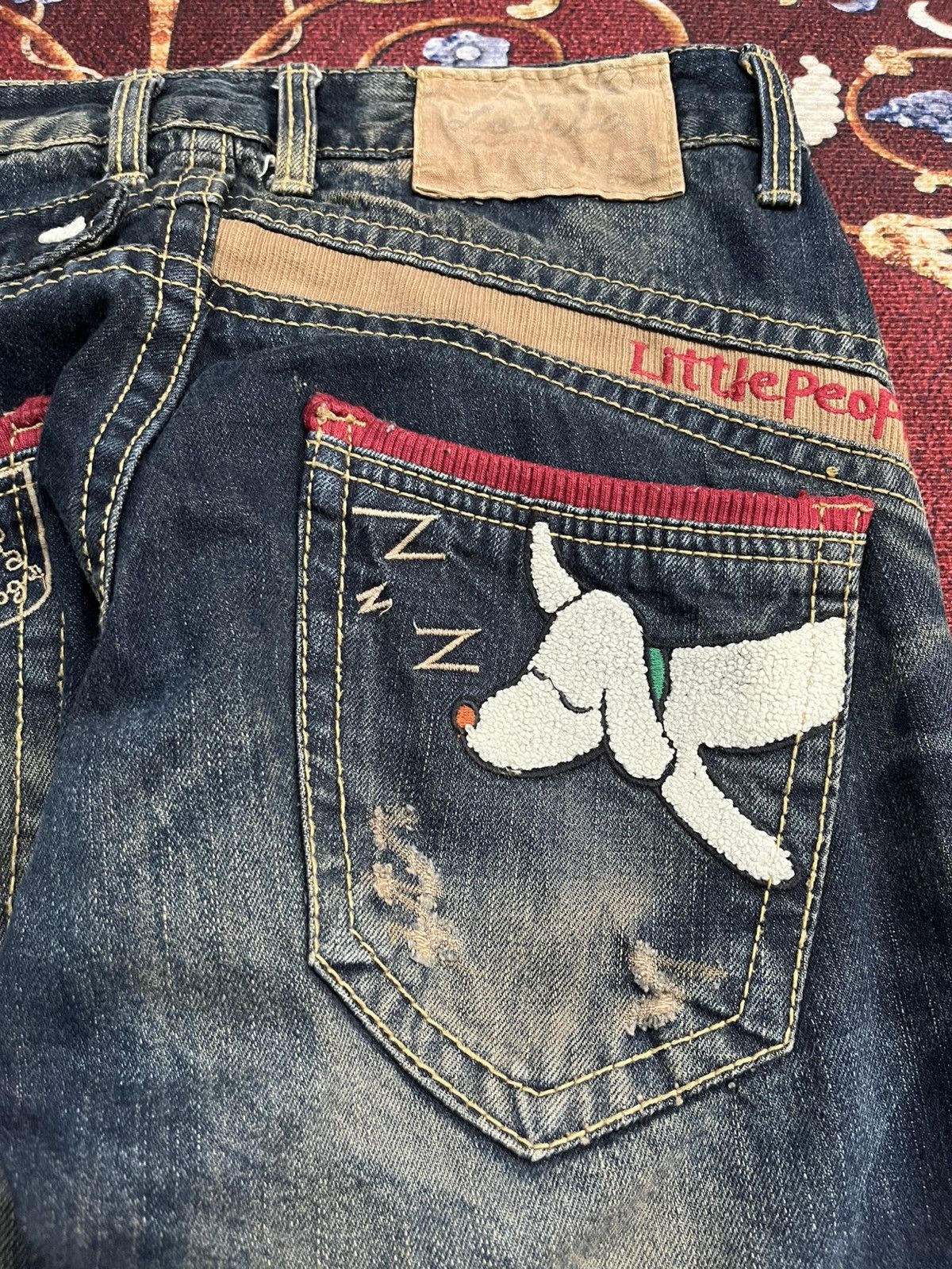 Japanese Brand Lolita x yoshimoto nara jeans Size US 31 - 5 Thumbnail