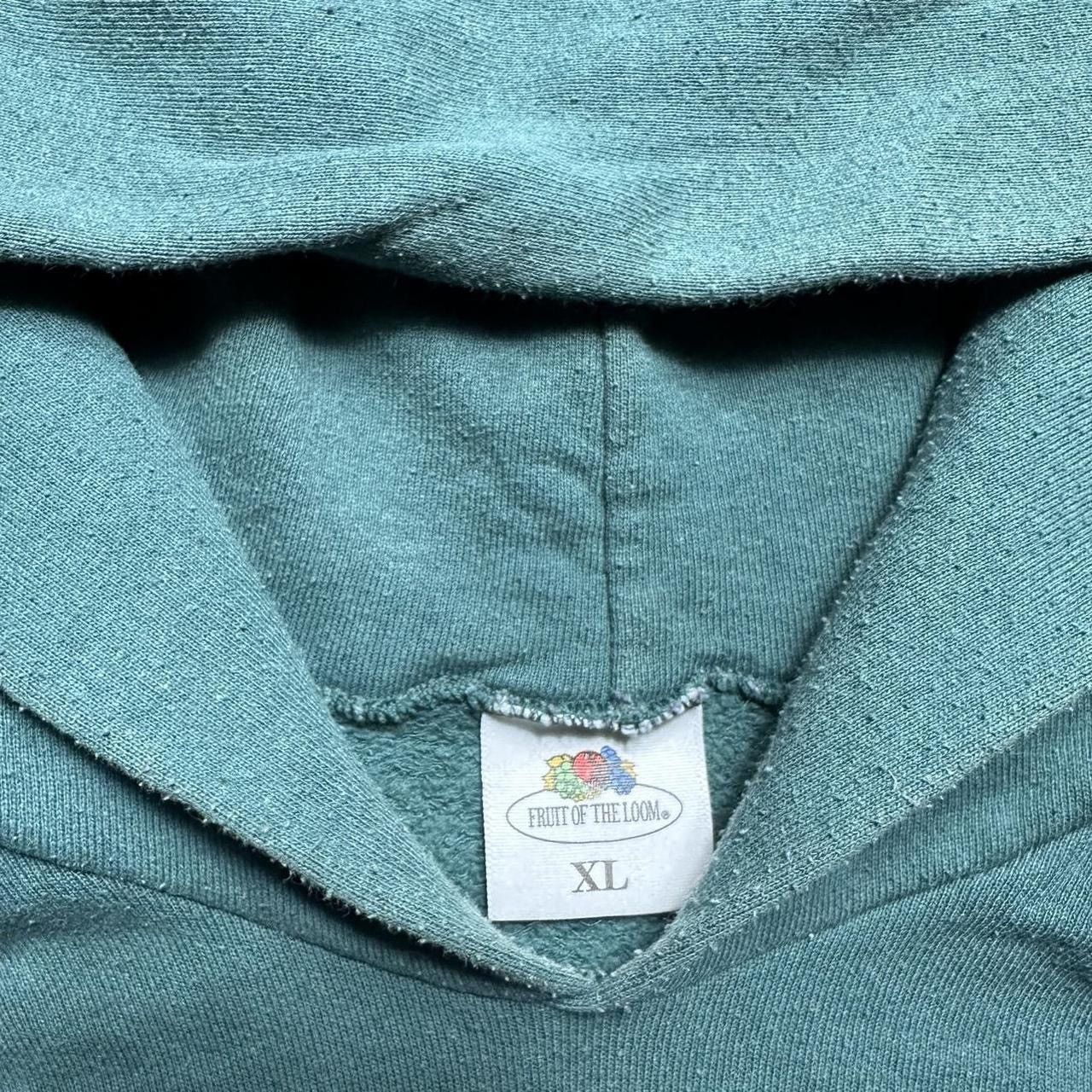 Fruit Of The Loom × Vintage Vintage fruit of the loom blank Hoodie Size US XL / EU 56 / 4 - 5 Thumbnail