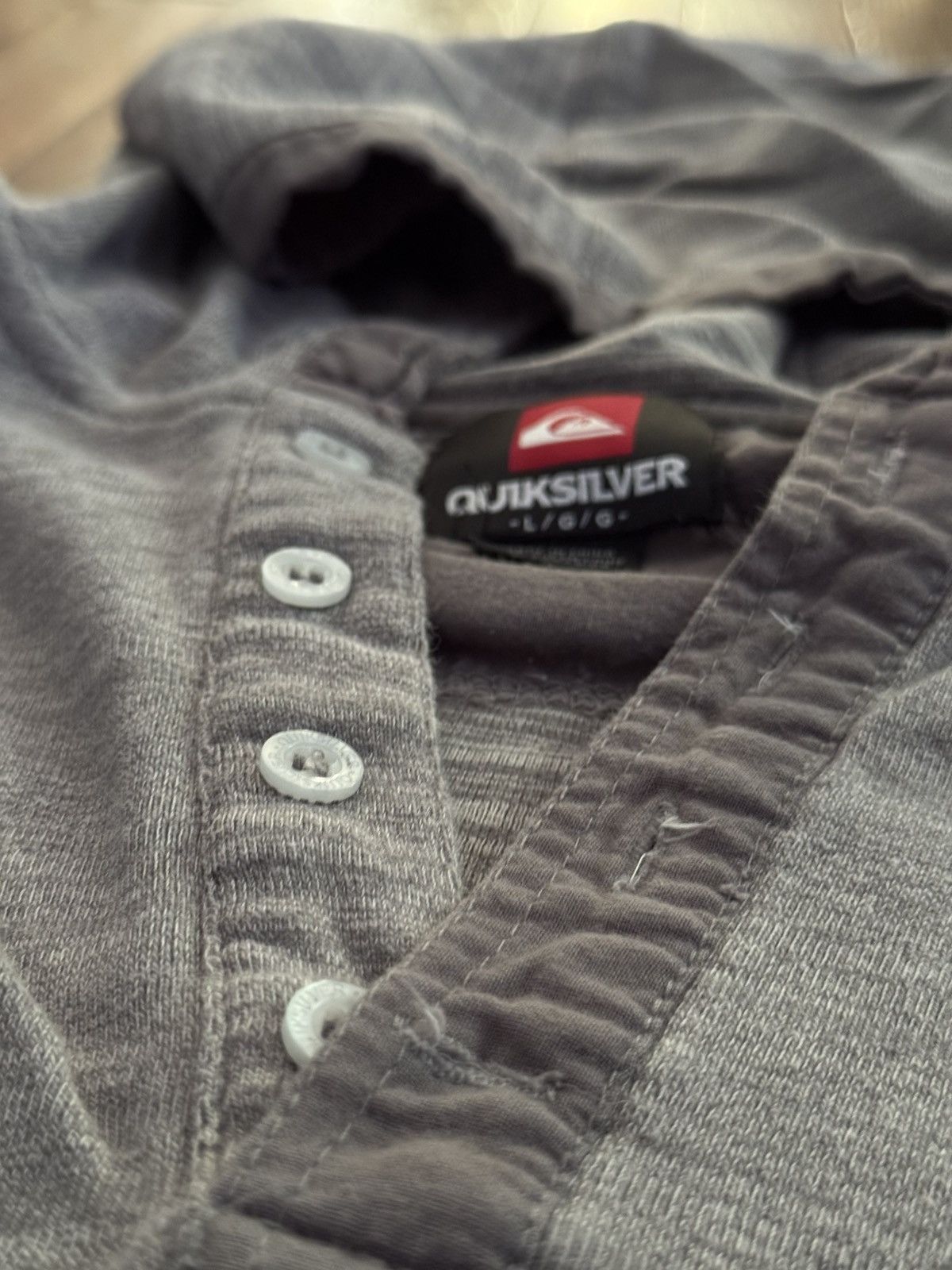 Quiksilver Quicksilver Henley Knit Size US L / EU 52-54 / 3 - 1 Thumbnail