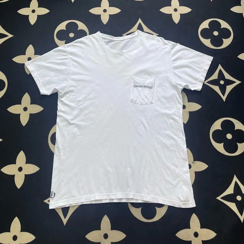 Chrome Hearts Chrome Hearts White Cotton Short Sleeve T-Shirt 0089 Size US XL / EU 56 / 4 - 1 Thumbnail