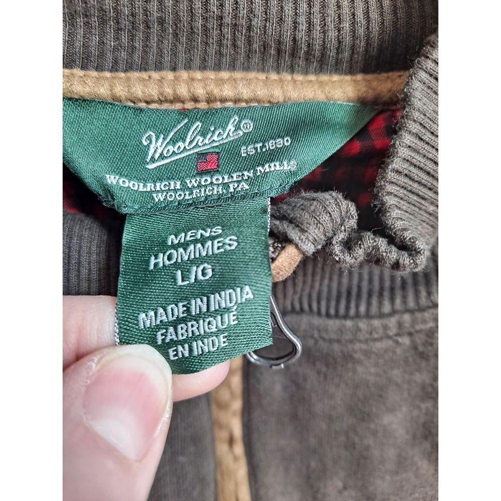 Other Woolrich Quarter Zip Pullover Sweatshirt Elbow Patches Casua Size US L / EU 52-54 / 3 - 4 Thumbnail