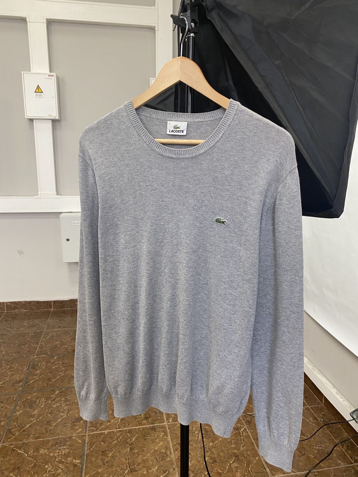Lacoste 🇫🇷 Vintage 90s Lacoste Sweater made in France Size US L / EU 52-54 / 3 - 1 Thumbnail