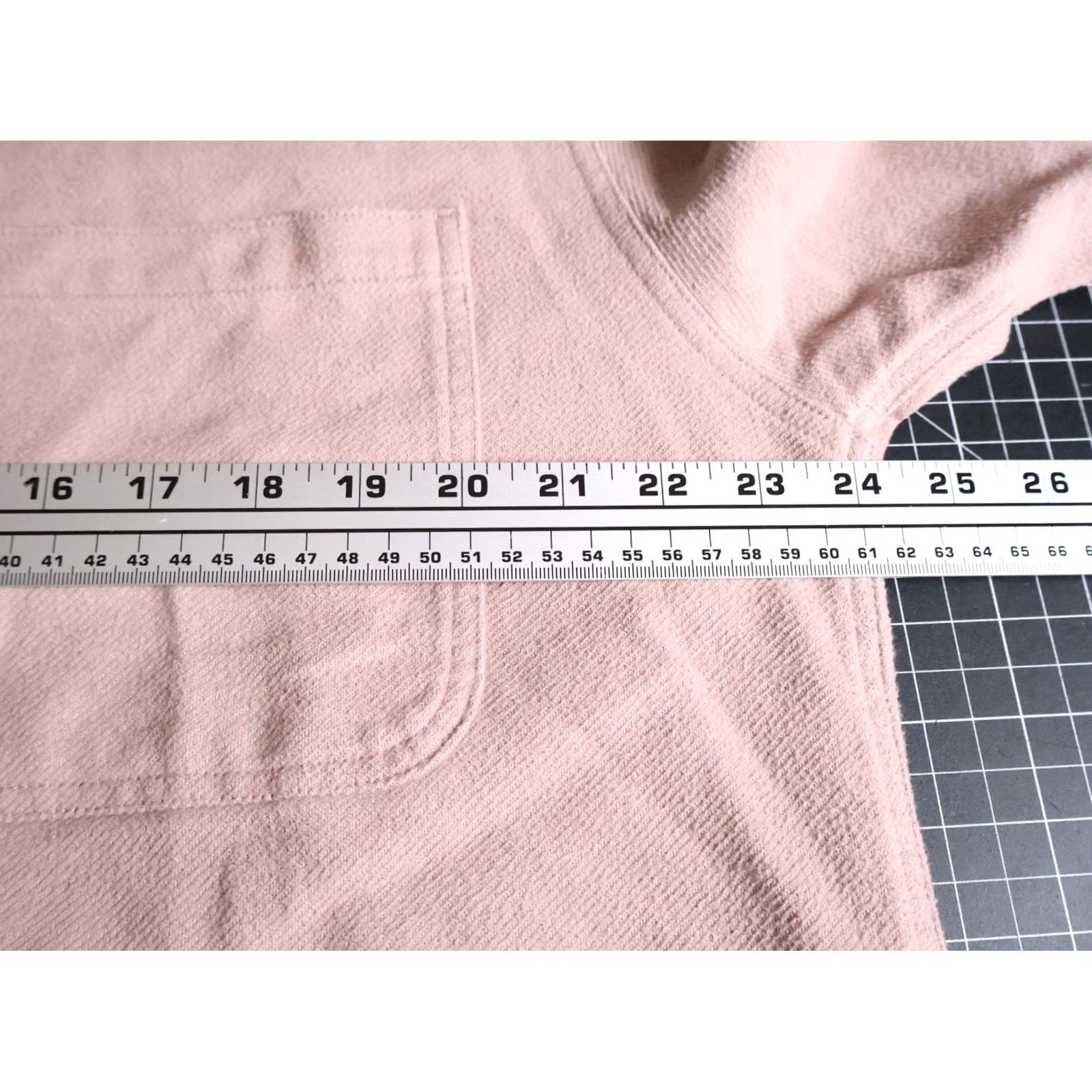 Madewell Madewell Boxy Shirt Jacket Mens Large Dusty Pink Heavyweight Shacket ND716 Shirt Jacket Size US L / EU 52-54 / 3 - 4 Thumbnail